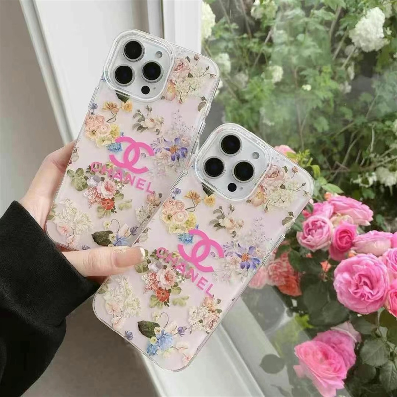 iphone16 ケース シャネル 風 iphone16pro ケース iphone15/14 ケース 人気 女子 ブランド スマホケース ハイ ブランド iphone13ケース 花柄