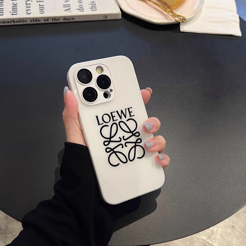 iphone16/16pro ケース ロエベ ハイブランド おしゃれ iphone ケース 強化ガラス スマホケース アイフォン15 おしゃれ iphone14プロ ケース メンズ カメラフィルム付き iphone13/12 ケース