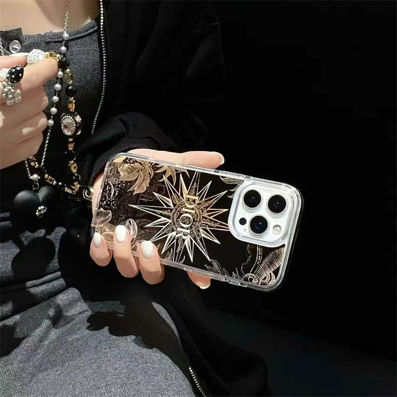 ルイヴィトン iphone17pro/17 ケース dior ビーズチェーン付き ヴィトン風 iphone16/15 ケース 韓国 ブランド iphone14pro ケース 頑丈 かわいい 携帯 ケース おしゃれ