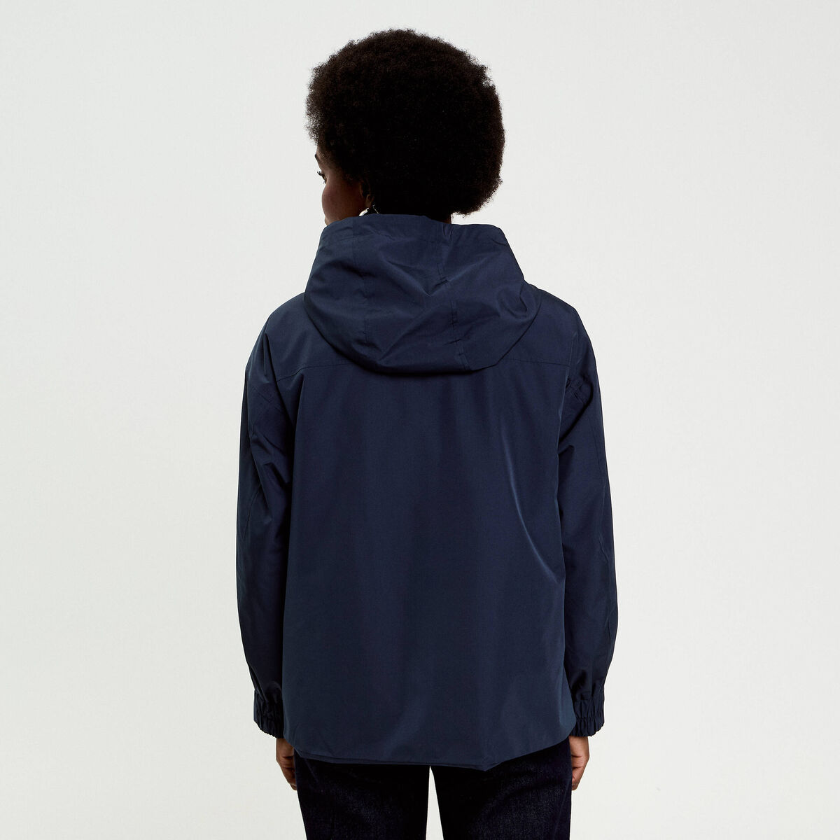 Parka 3-en-1 bleu marine femme