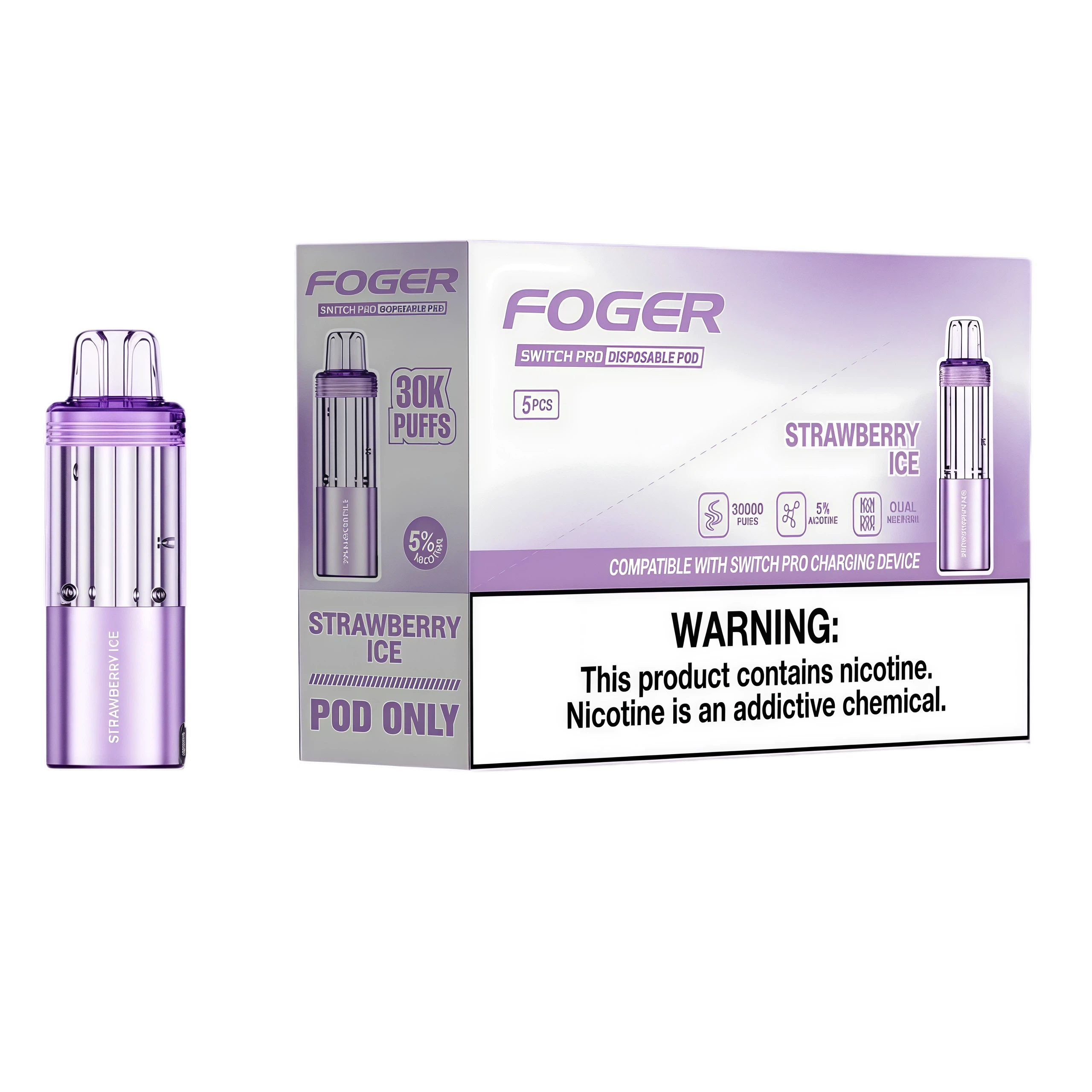 Strawberry Ice - GeekBar US Authorized Retailer