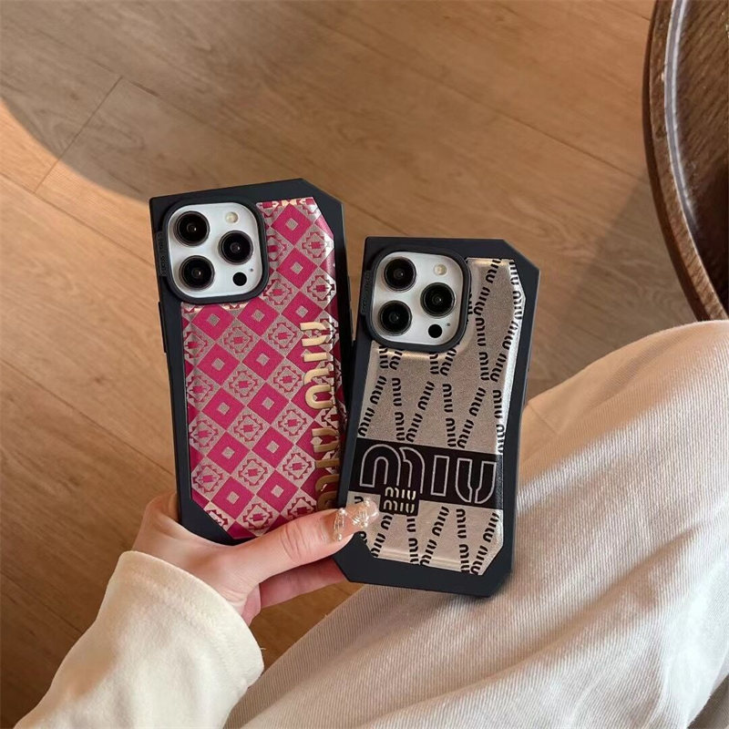 miumiu iphone15 ケース 不規則 ミュウ ミュウ スマホケース iphone ケース ペア アイ フォン ケース ブランド かわいい iphoneケース 個性的 海外セレブ