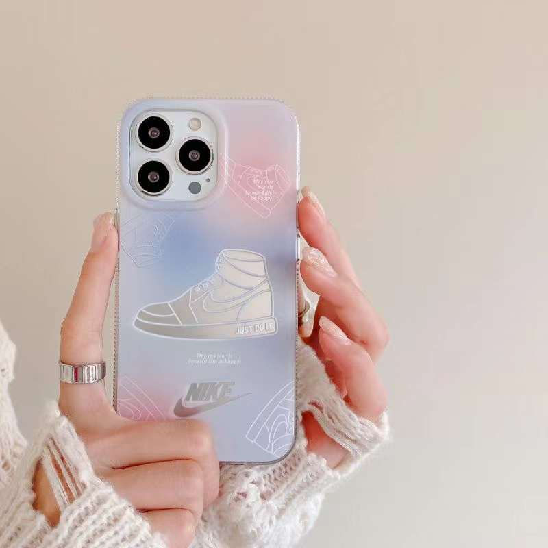iphone15/14ケース ナイキ かわいい iphone14pro/14promaxカバー グラデーションカラー nike iphone13/13pro ケース インスタ風 アイフォン12/11カバー 流行り 女子高校生