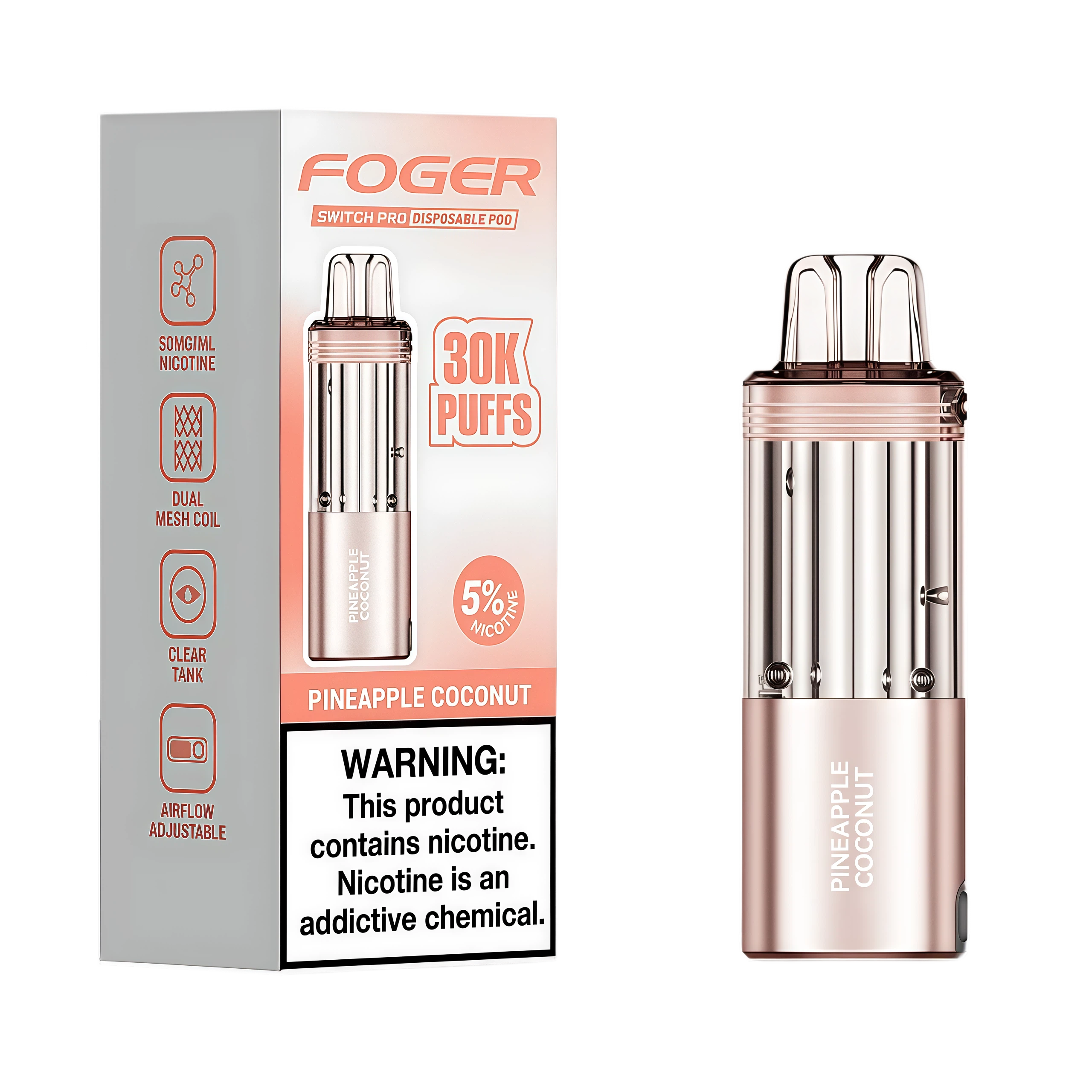 Pineapple Coconut - GeekBar US Authorized Retailer