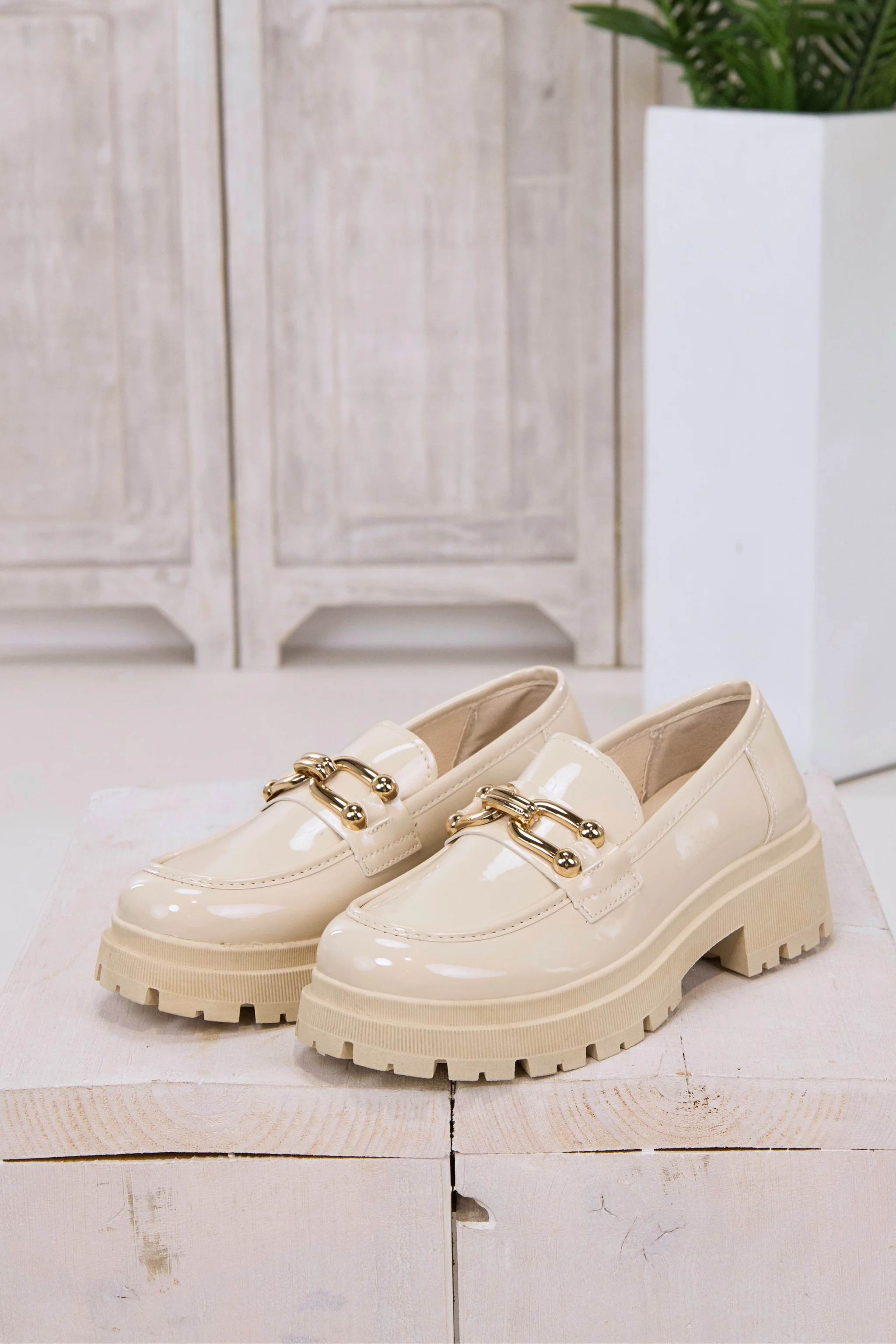 Lack Loafer, beige