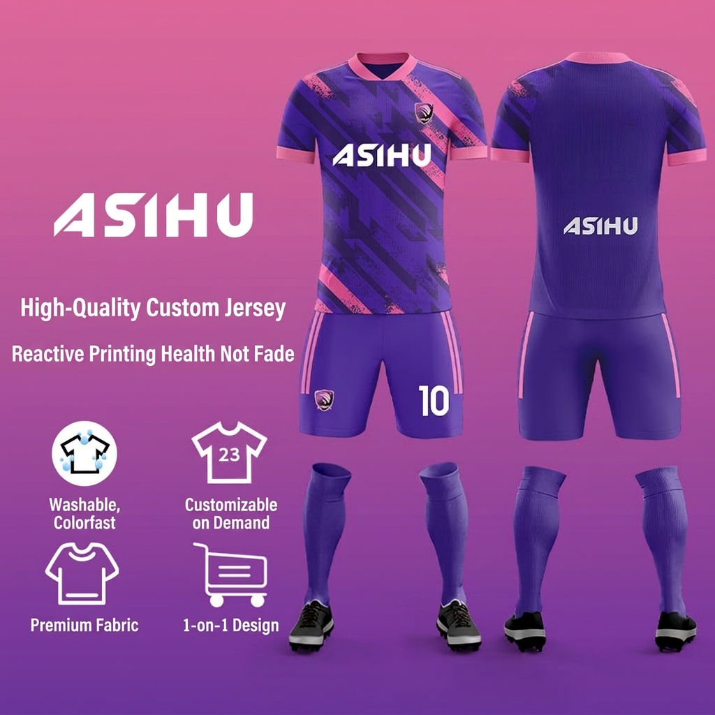 Women’s Competitive Team Soccer Jersey Set