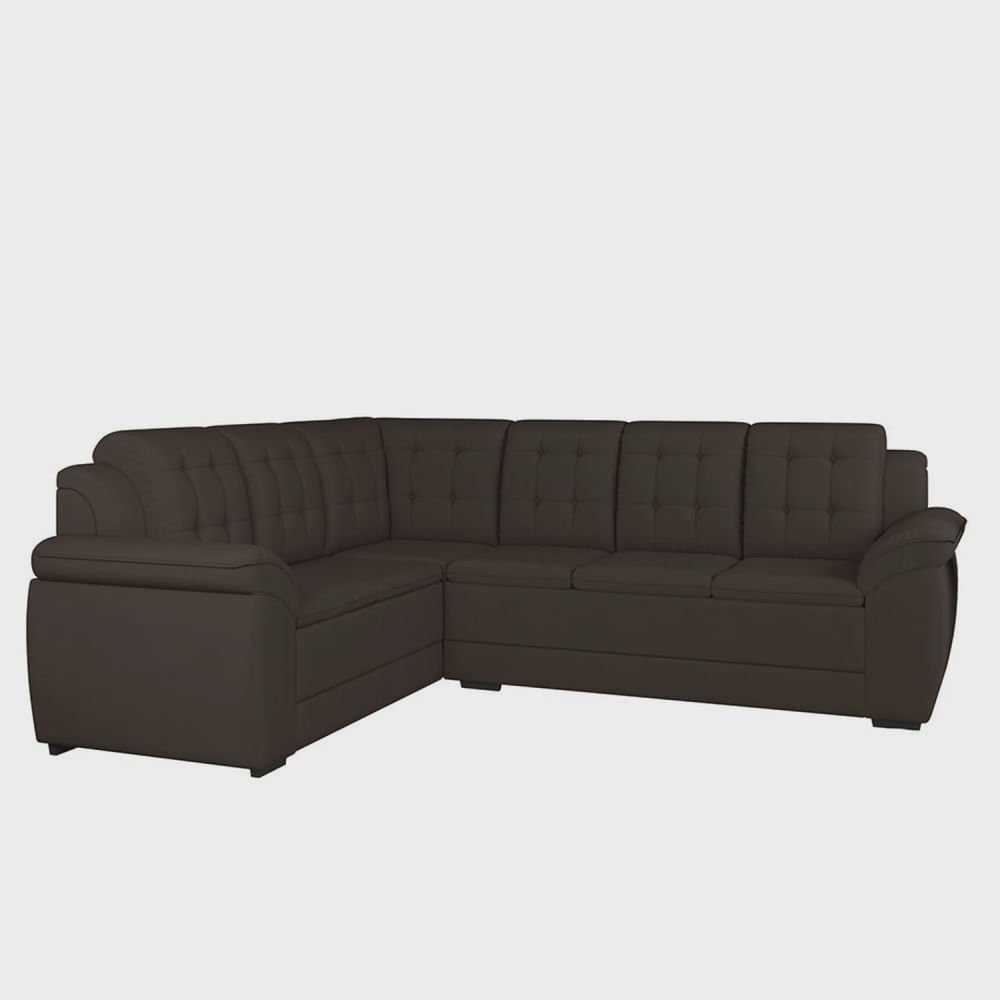 Sofá de Canto para Sala de Estar 05 Lugares Londres em Promoção | Ofertas na Americanas