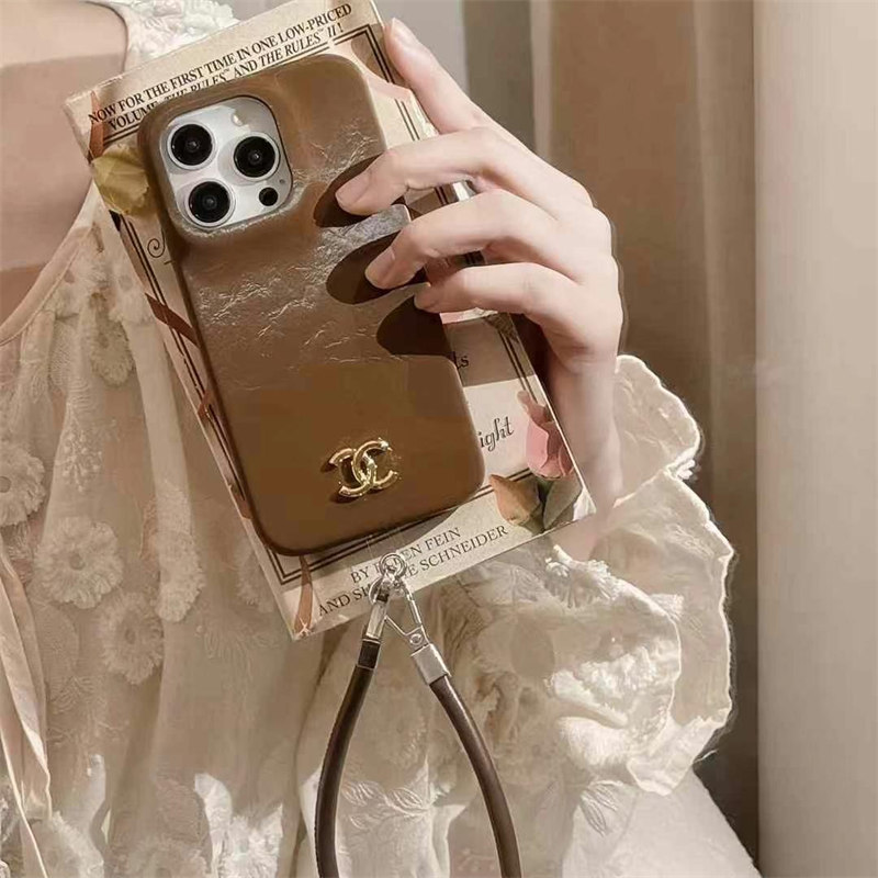 chanel iphone17/17pro ケース ストラップ 付き シャネル アイフォン17/17プロ ケース iphone15/14promax ケース ストラップ 付き iphone ケース 人気 女子 iphone ケース ハイ ブランド