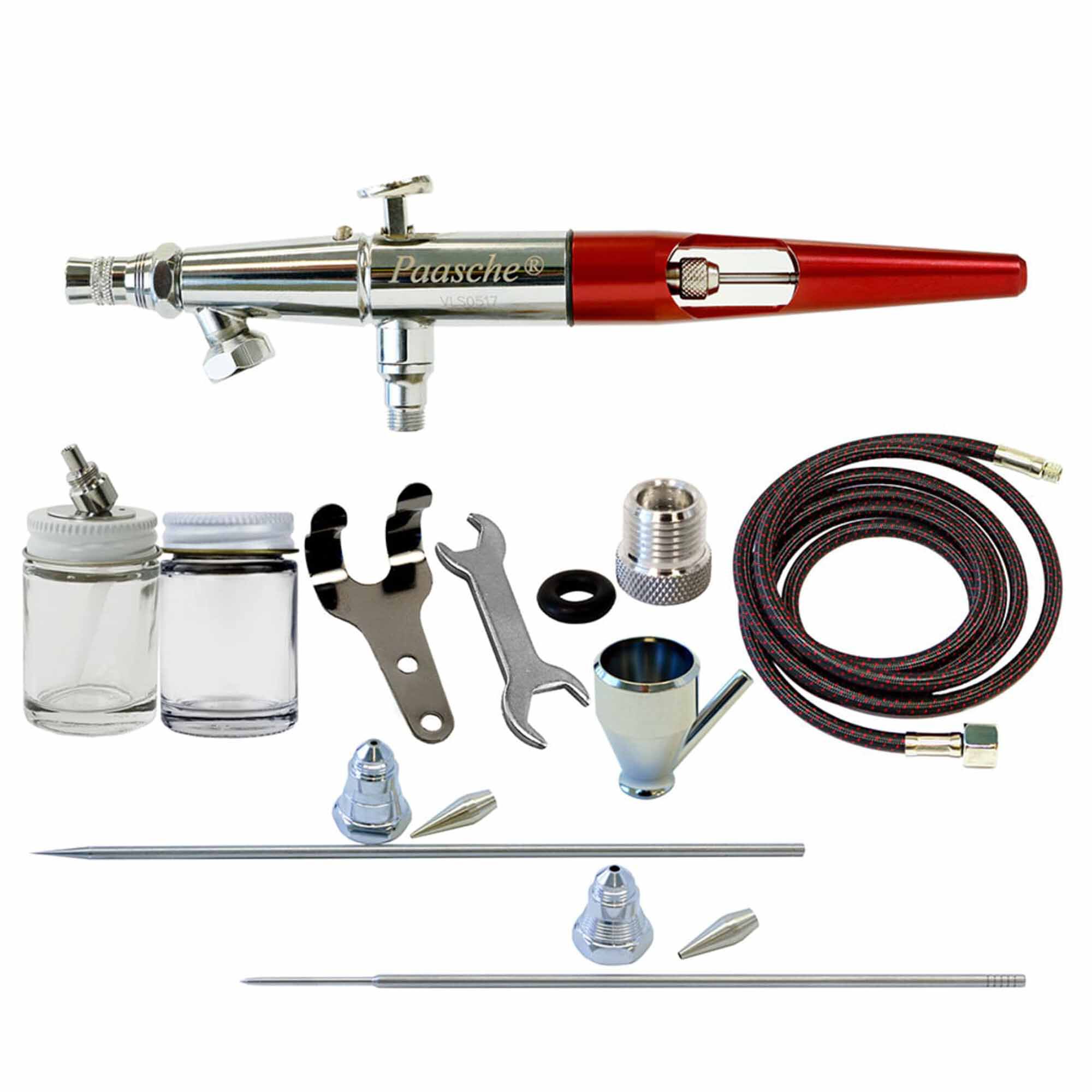 Paasche Airbrush Company VLS-3MH Double Action Siphon Feed Airbrush Set
