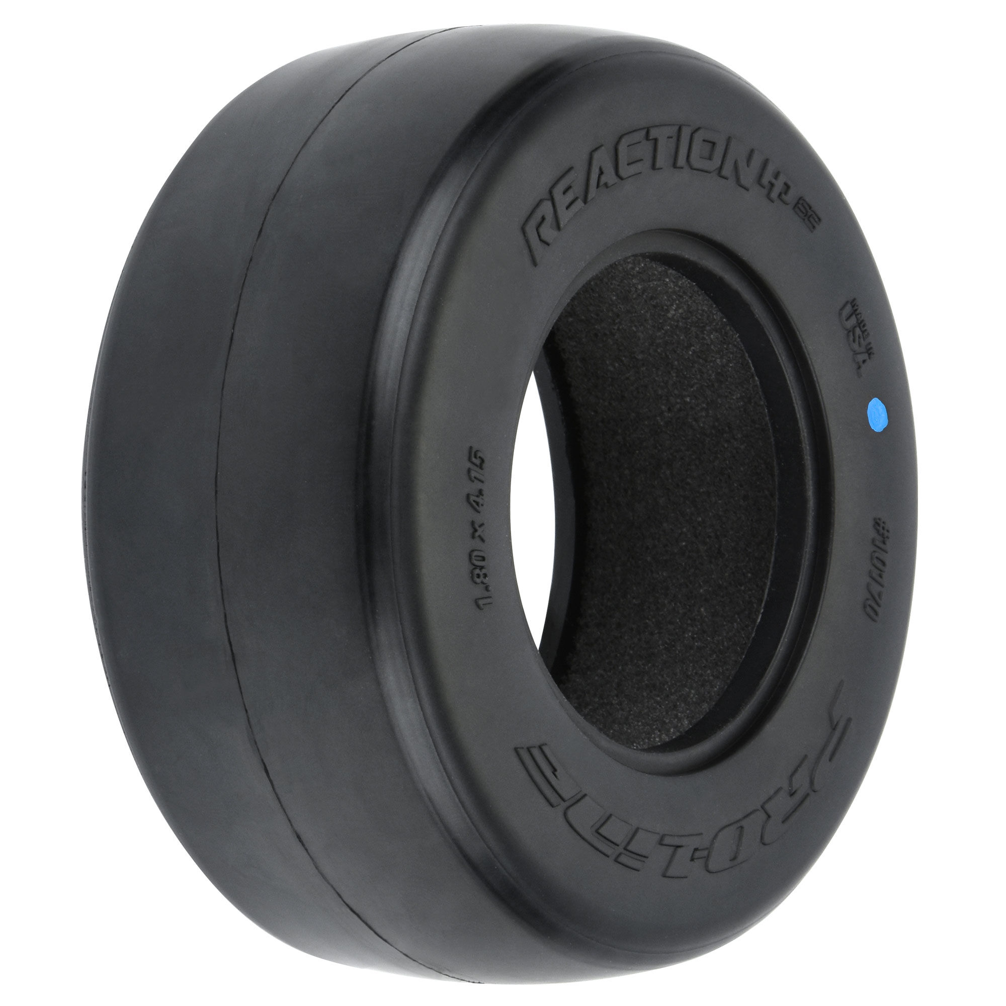 Pro-Line Racing 1/10 Reaction HP Ultra Blue Rear 2.2"/3.0" Drag Tires (2)