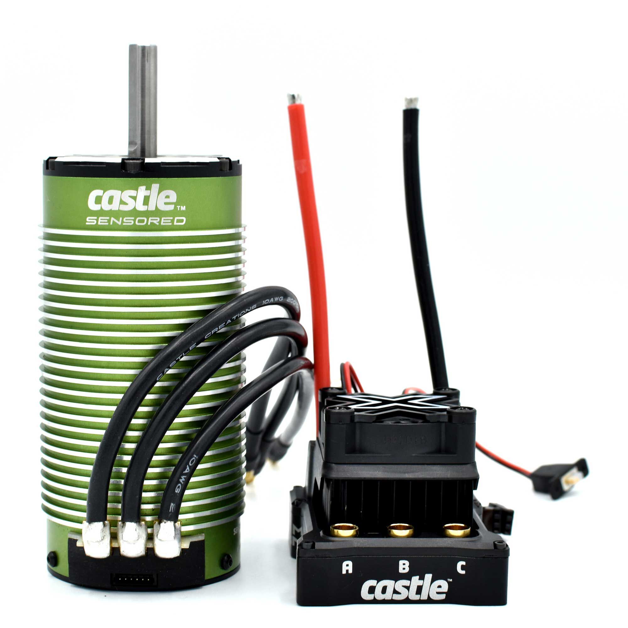 Castle Creations 1/6 Mamba Monster X 8S Brushless ESC / 2028-800Kv Sensored Motor Combo