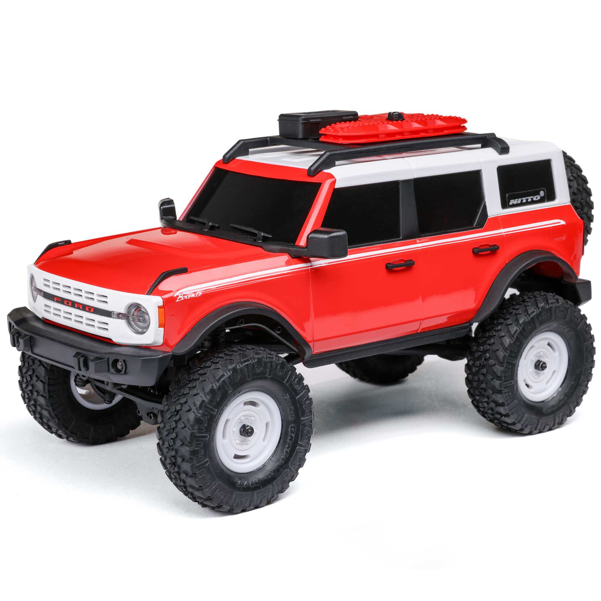 Axial 1/24 SCX24 Ford Bronco Heritage Edition 4X4 RTR Brushed Rock Crawler (Battery & Charger Included)