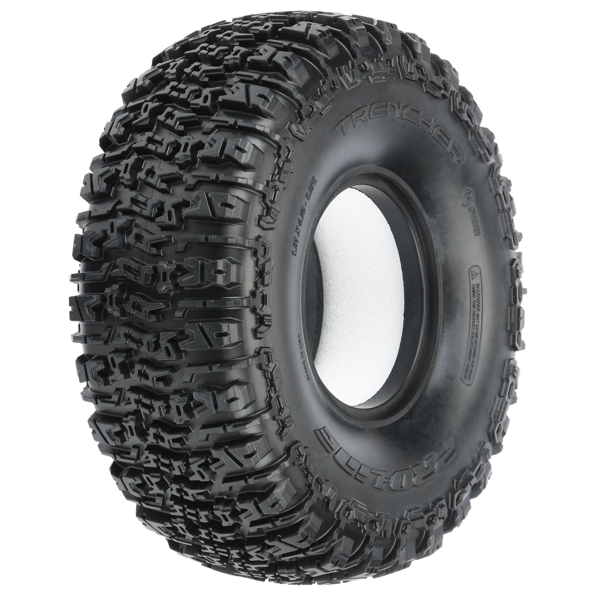 Pro-Line Racing 1/10 Trencher Predator Front/Rear 1.9" Rock Crawling Tires (2)