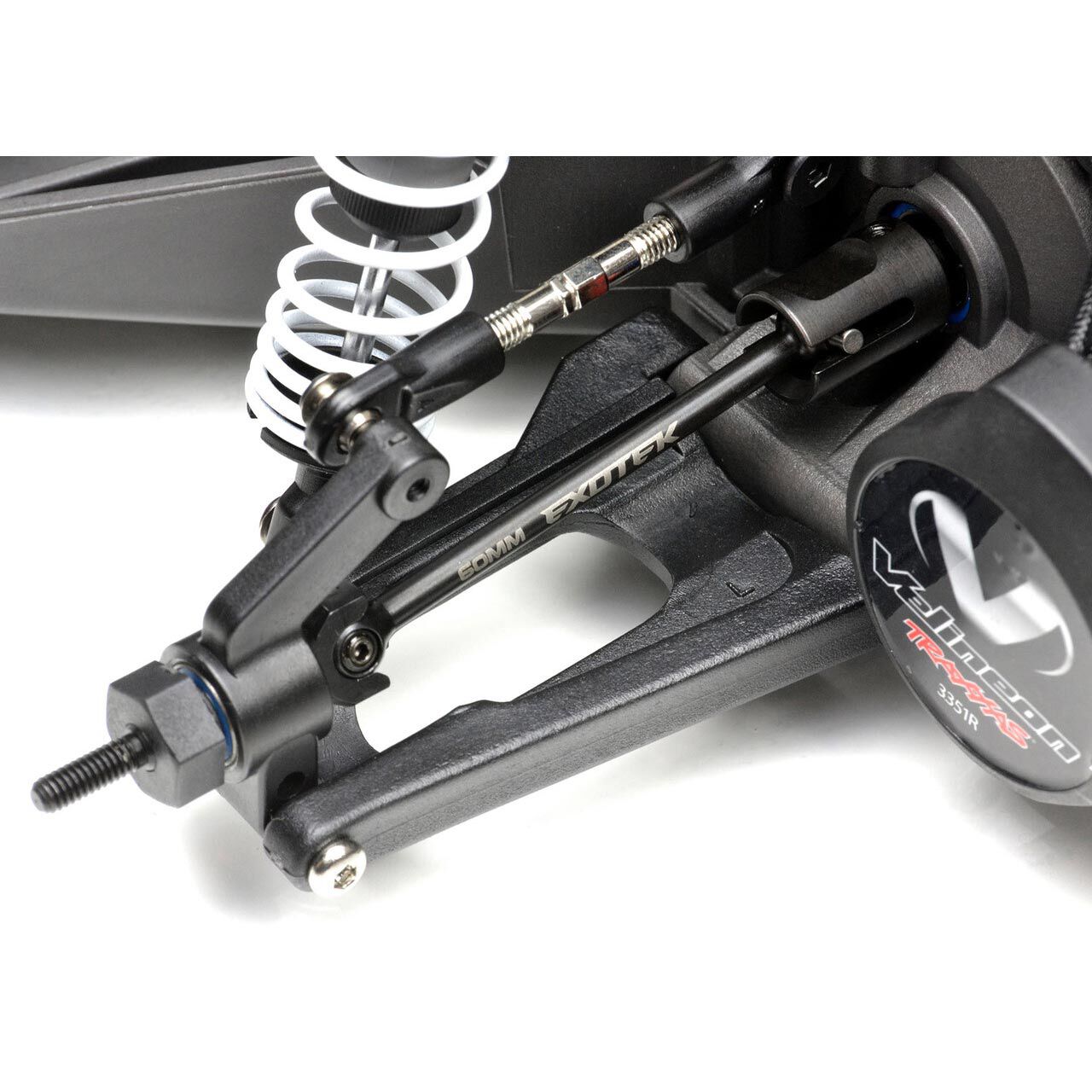 EXOTEK RACING LLC Heavy Duty Steel RC CVD Axle Set: Traxxas 2WD Drag Slash