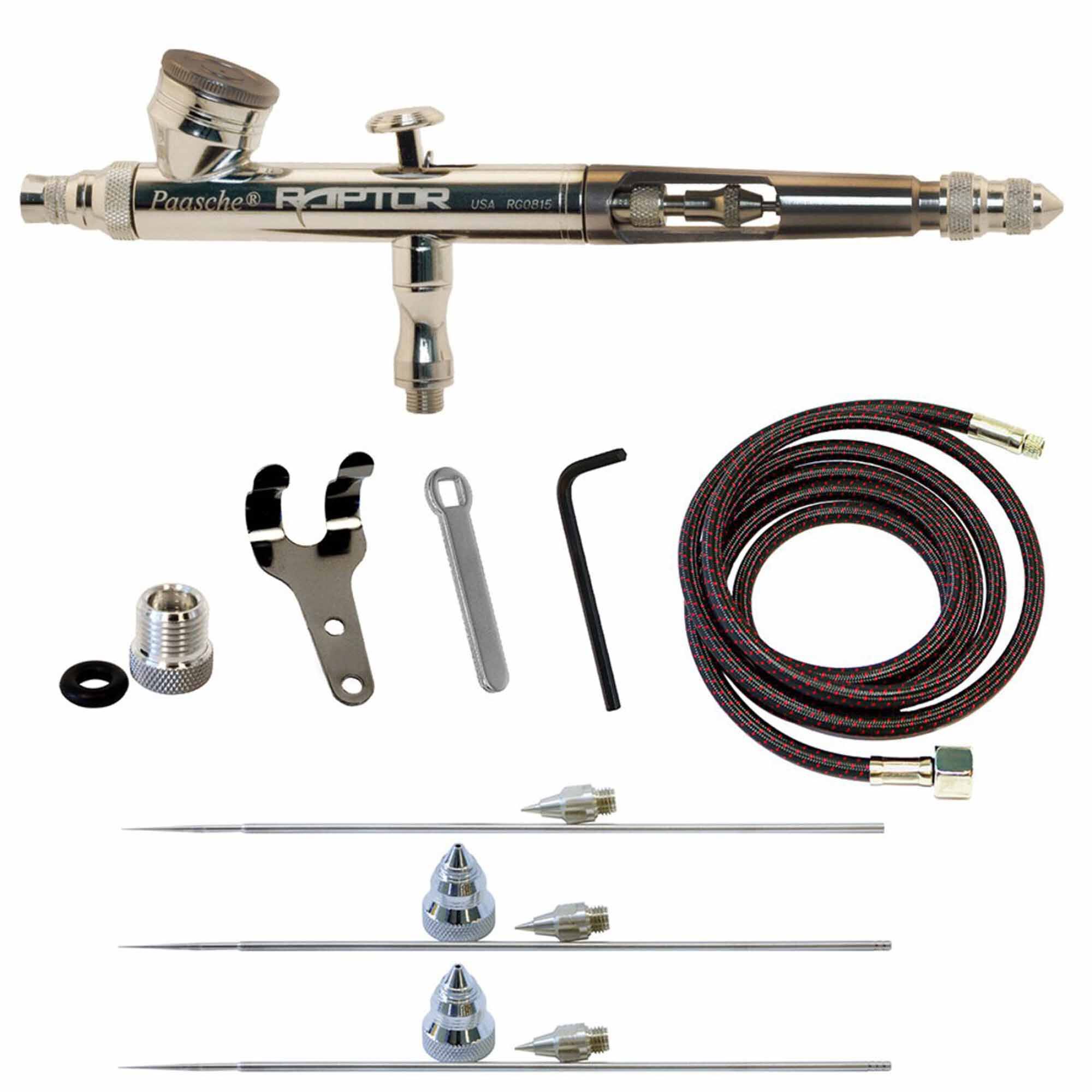 Paasche Airbrush Company TS-1AS Double Action Siphon Feed Airbrush Set