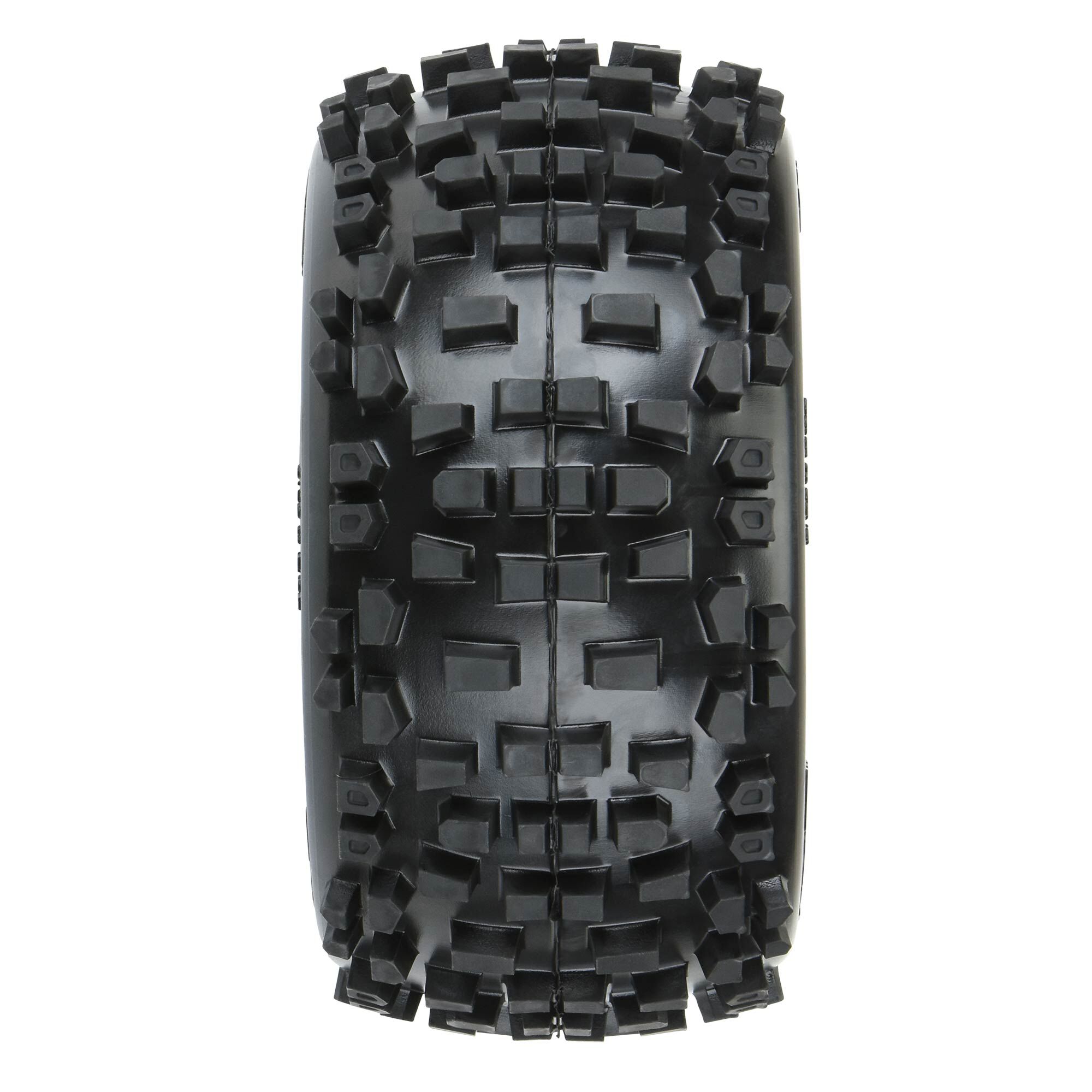 Pro-Line Racing 1/8 Badlands F/R 3.8" MT Tires Mounted 17mm Black Raid (2)