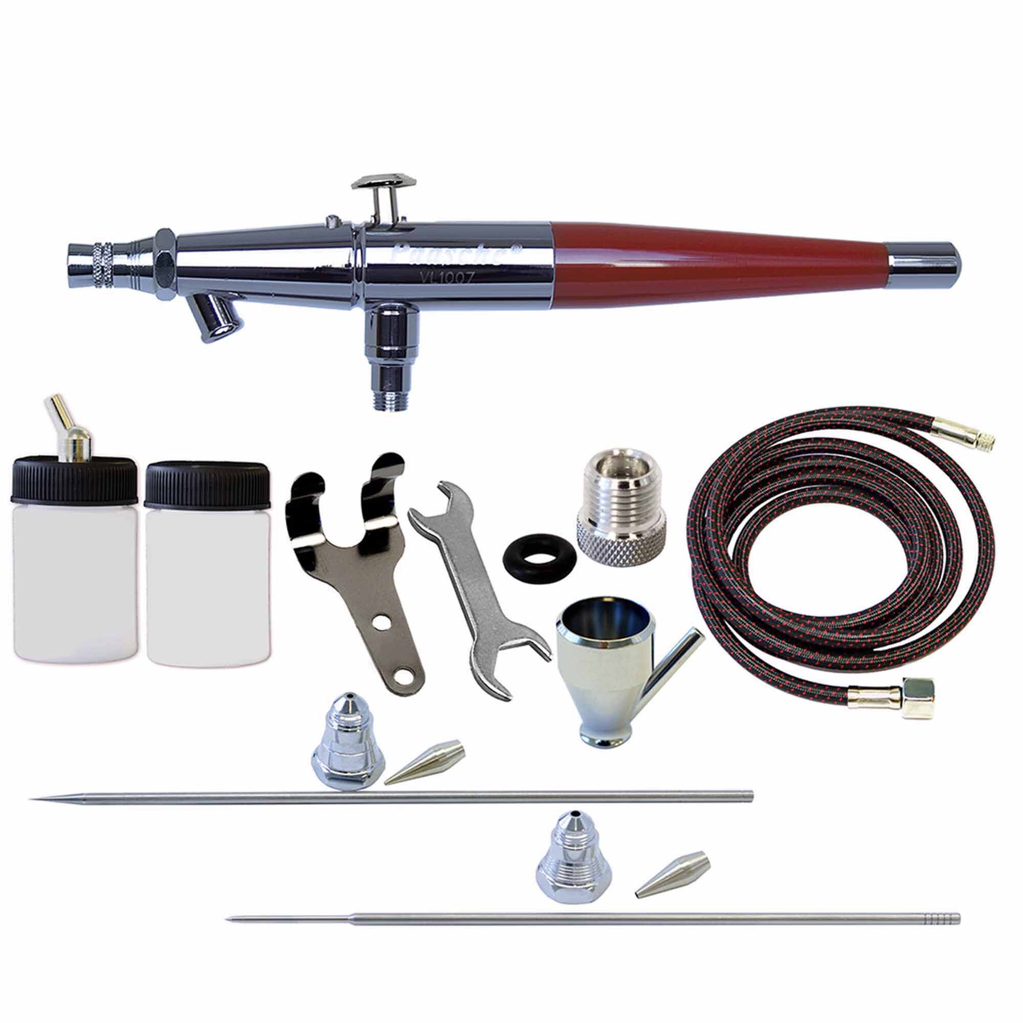 Paasche Airbrush Company VL-3AS Double Action Siphon Feed Airbrush Set