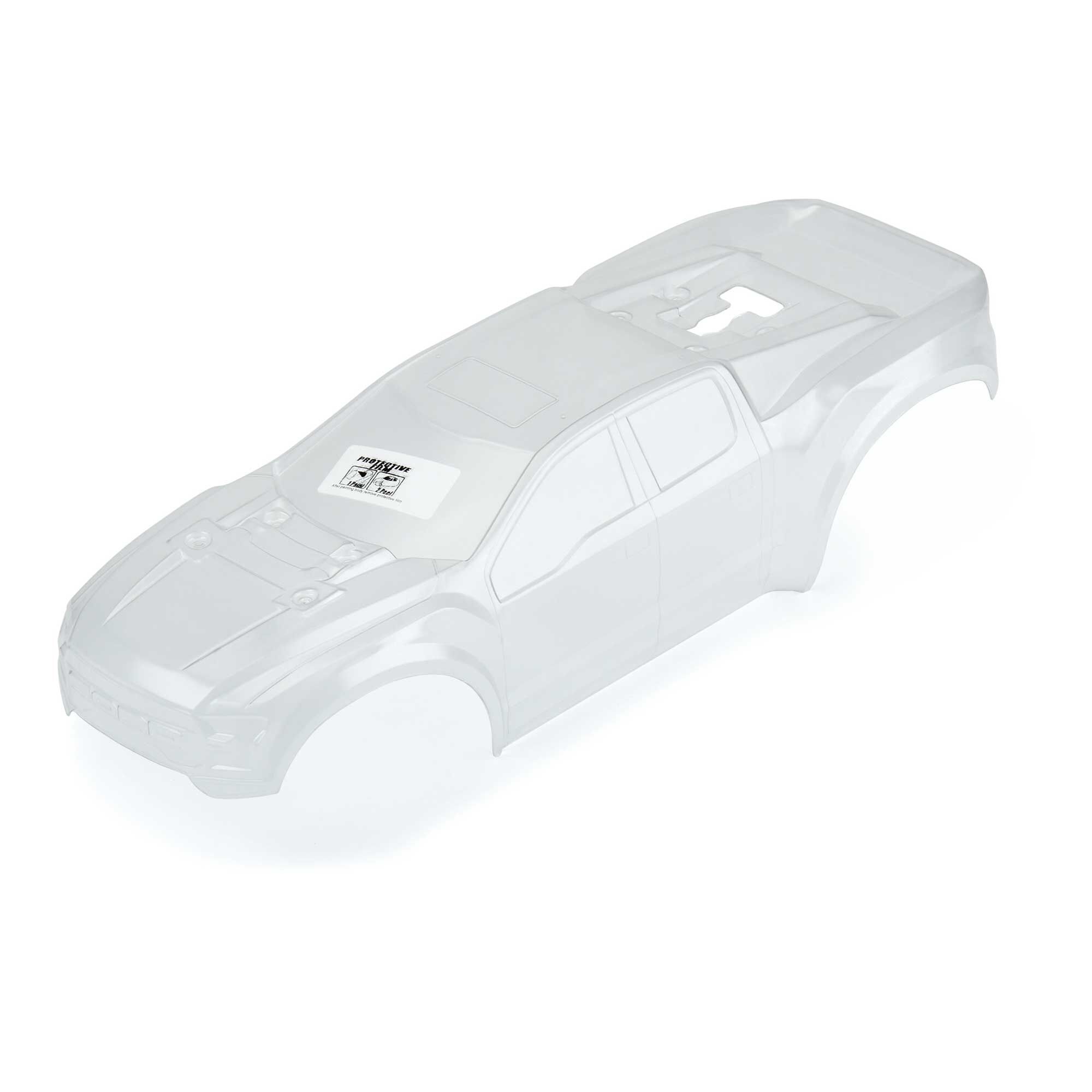 Pro-Line Racing 1/10 Pre-Cut 2017 Ford F-150 Raptor Clear Body: Rustler 4x4