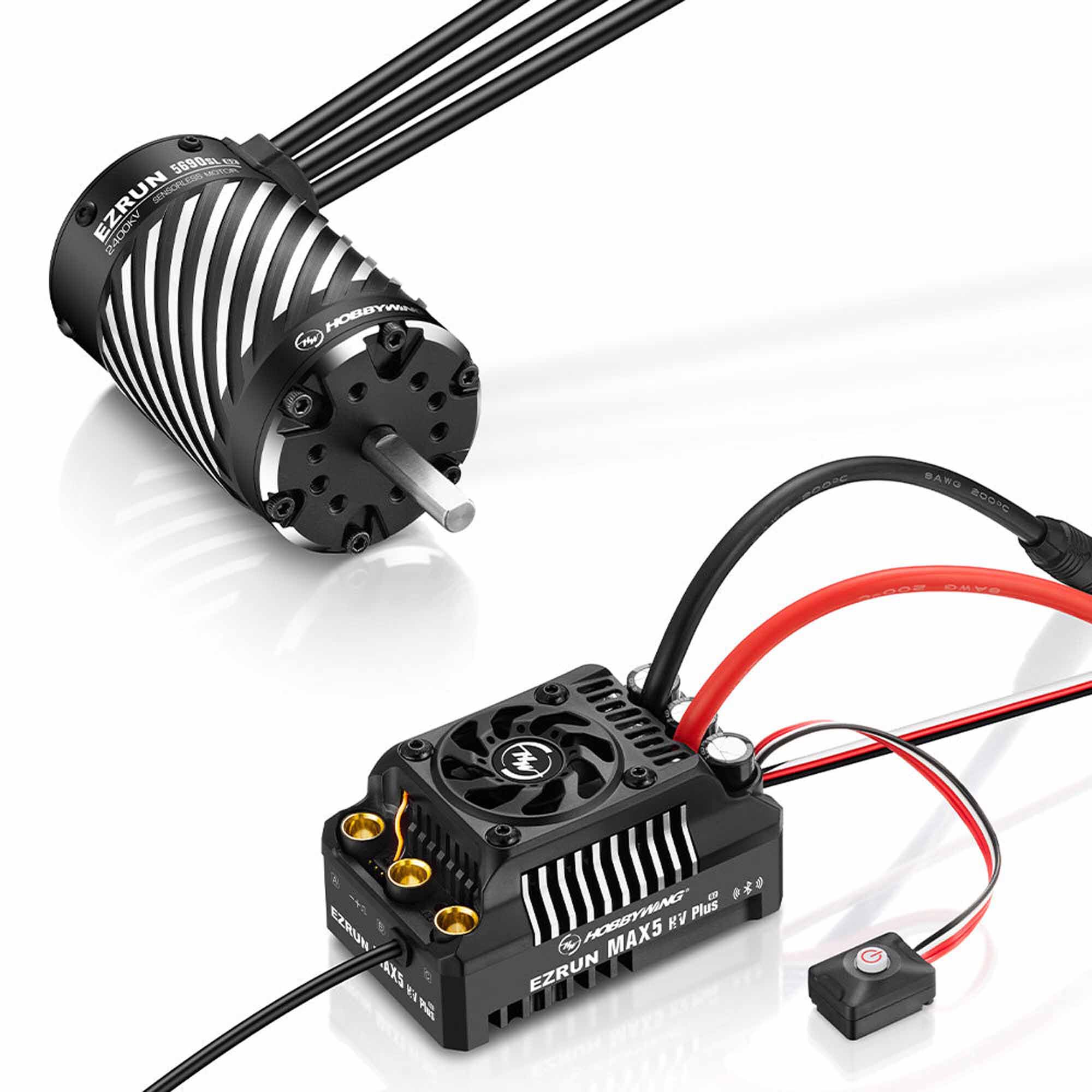 HOBBYWING EZRUN MAX5 HV Plus G2 ESC & EZRUN 5690SL G2 2400KV Motor Combo