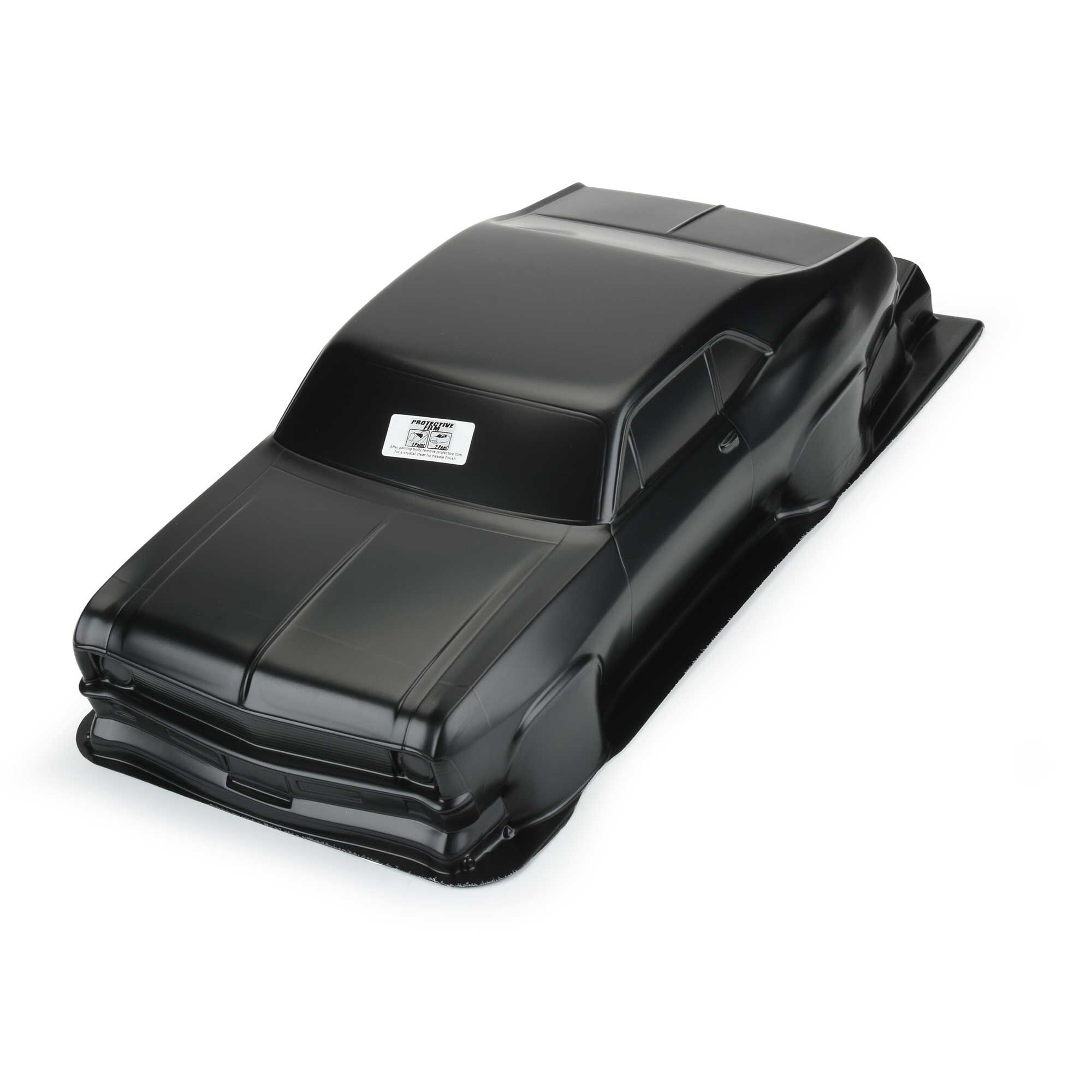 Pro-Line Racing 1/10 1969 Chevrolet Nova Tough-Color Black Body: Drag Car