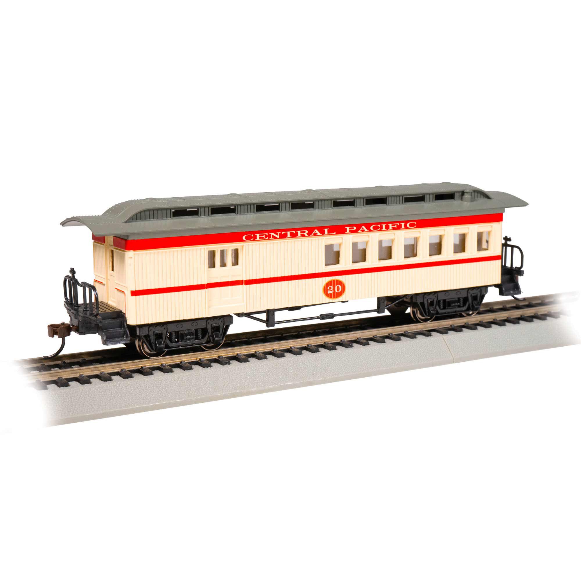 Bachmann Industries HO 1860-1880 Passenger Car - Combine Central Pacific