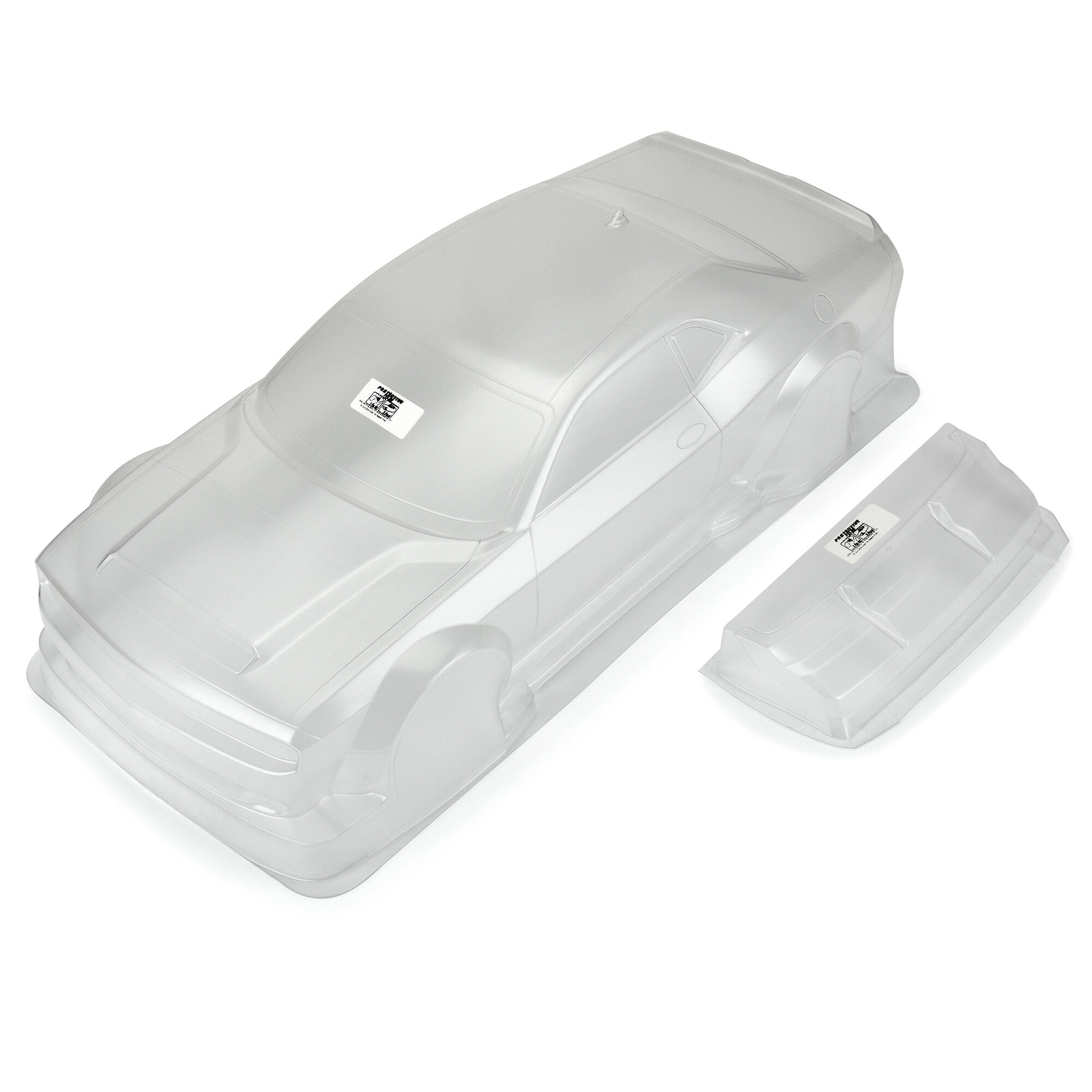 PROTOform 1/7 Dodge Challenger SRT Demon Clear Body: ARRMA Infraction 6S
