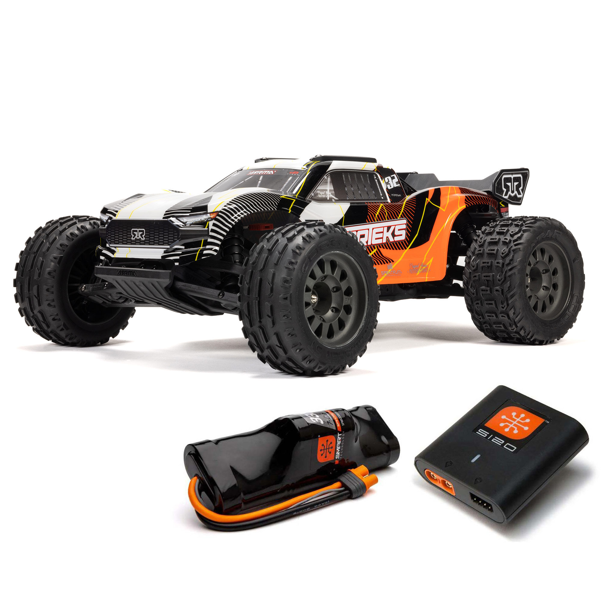 ARRMA 1/10 VORTEKS 2WD RTR Brushed Stadium Truck (Battery & Charger Included)