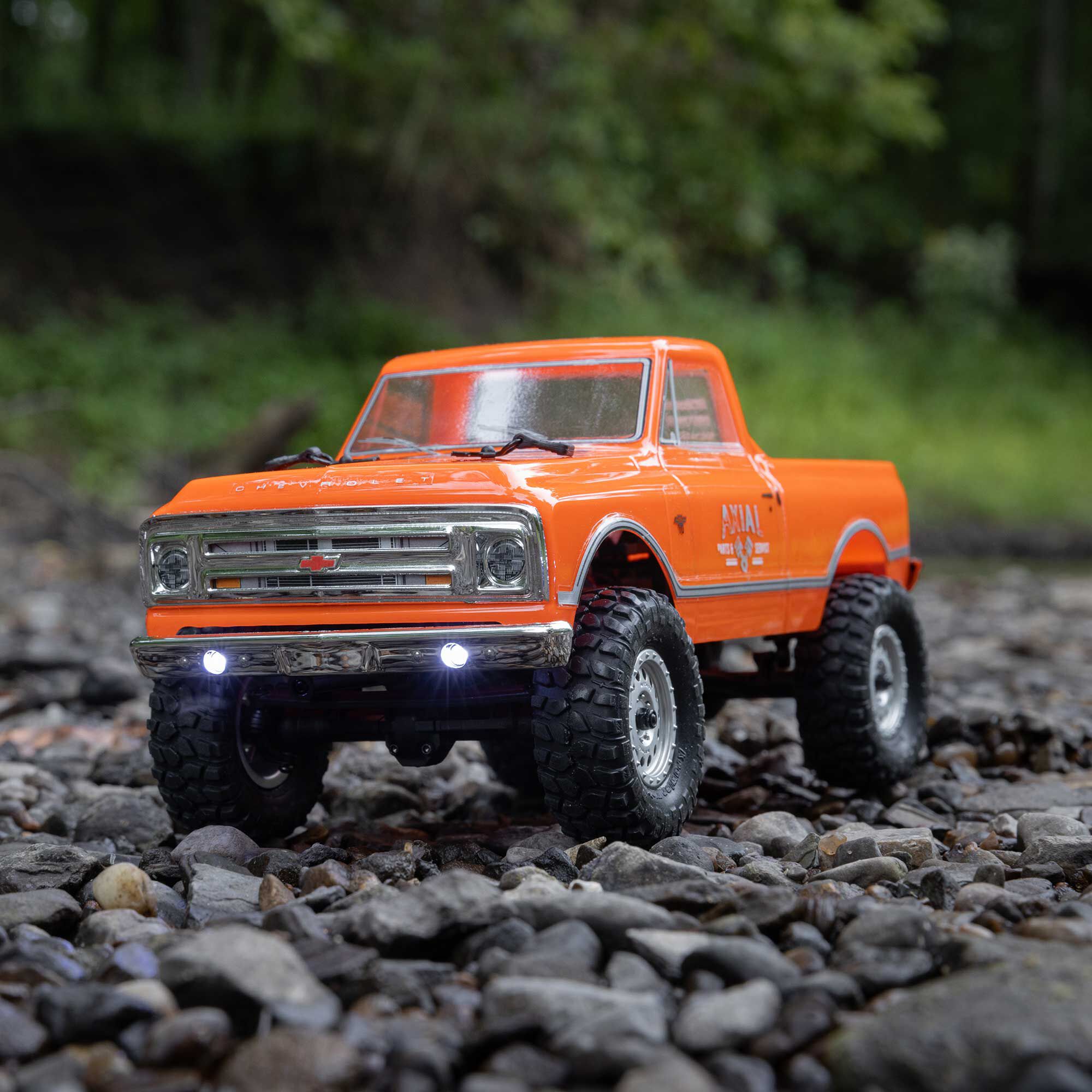 Axial 1/24 SCX24 1967 Chevrolet C10 4X4 RTR Brushed Rock Crawler (Battery & Charger Included)