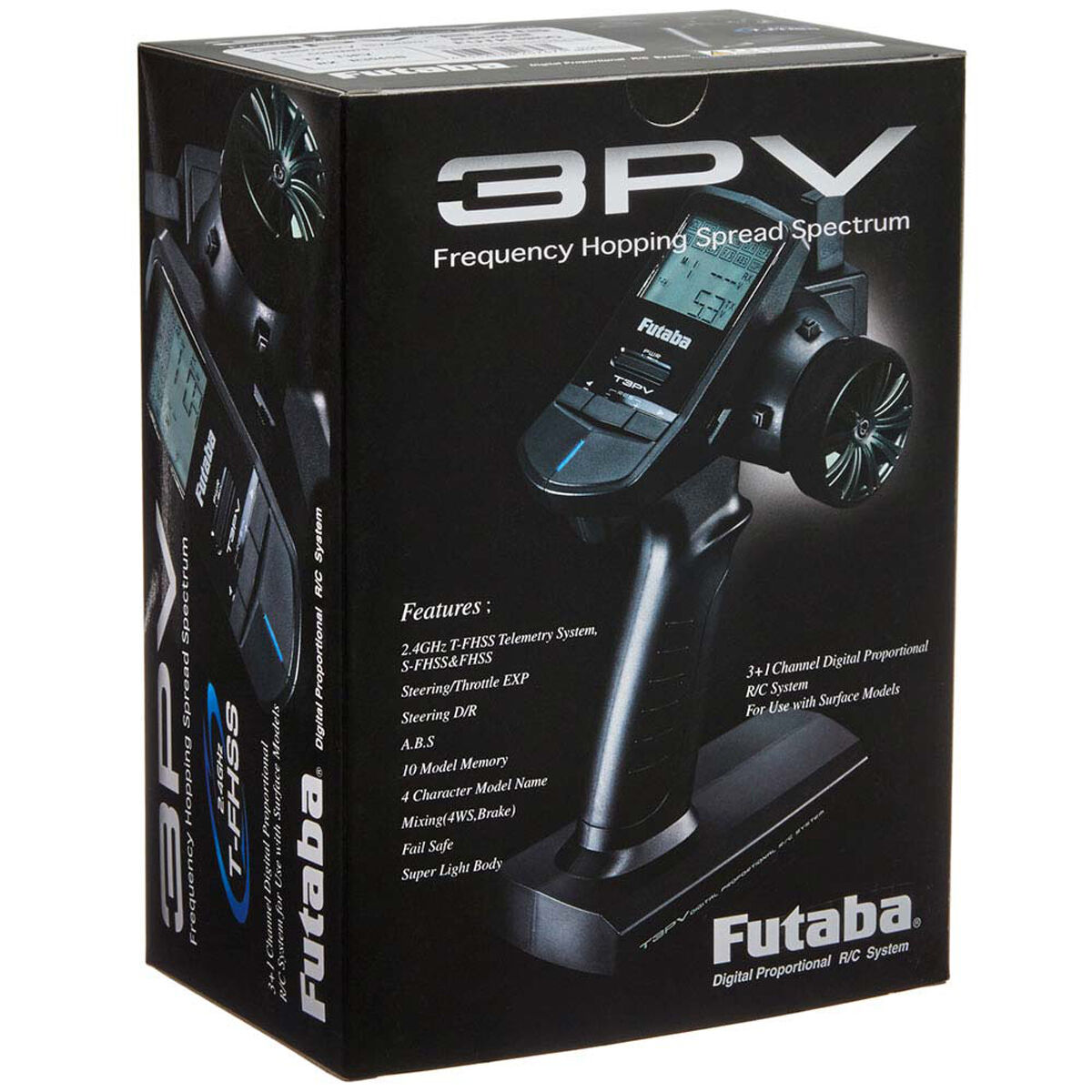 Futaba Systems 3PV 3-Channel T-FHSS Telemetry Transmitter With R304SB Receiver