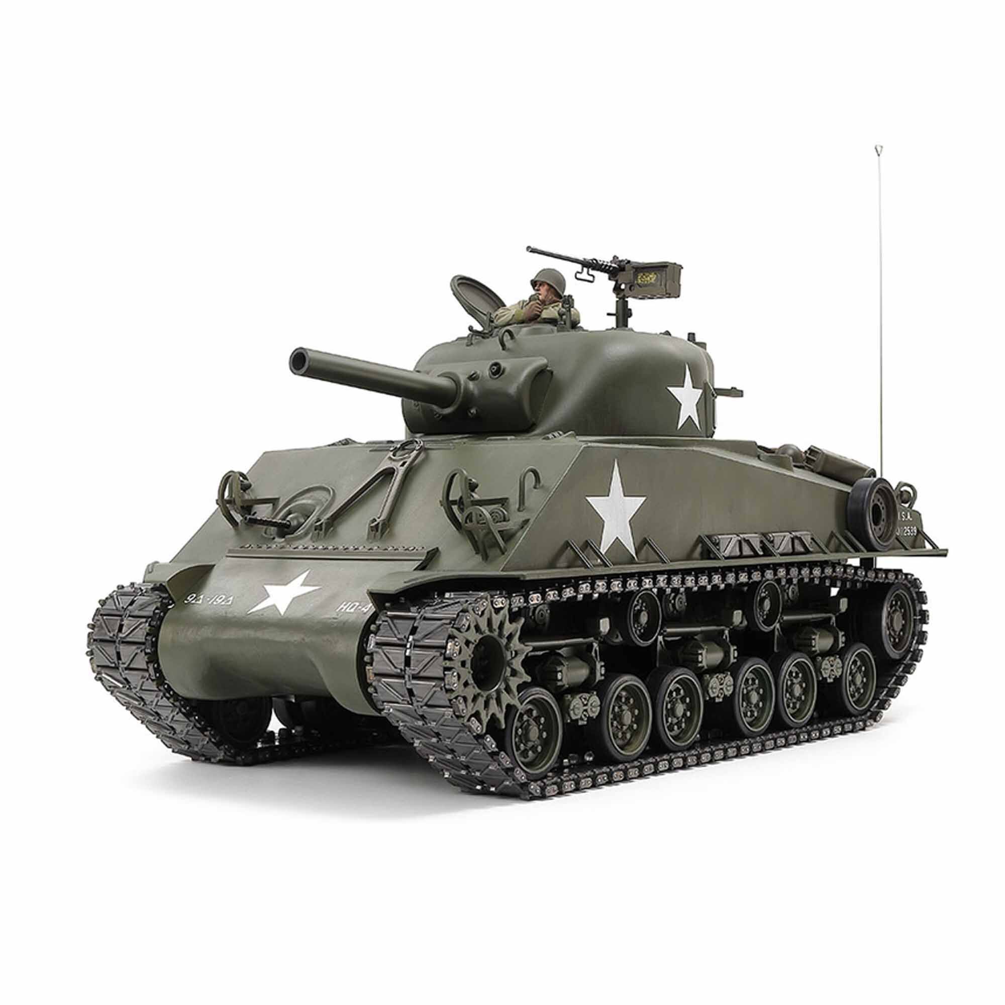 Tamiya 1/16 RC M4 Sherman 105mm Howitzer (Mechanical Steering System)