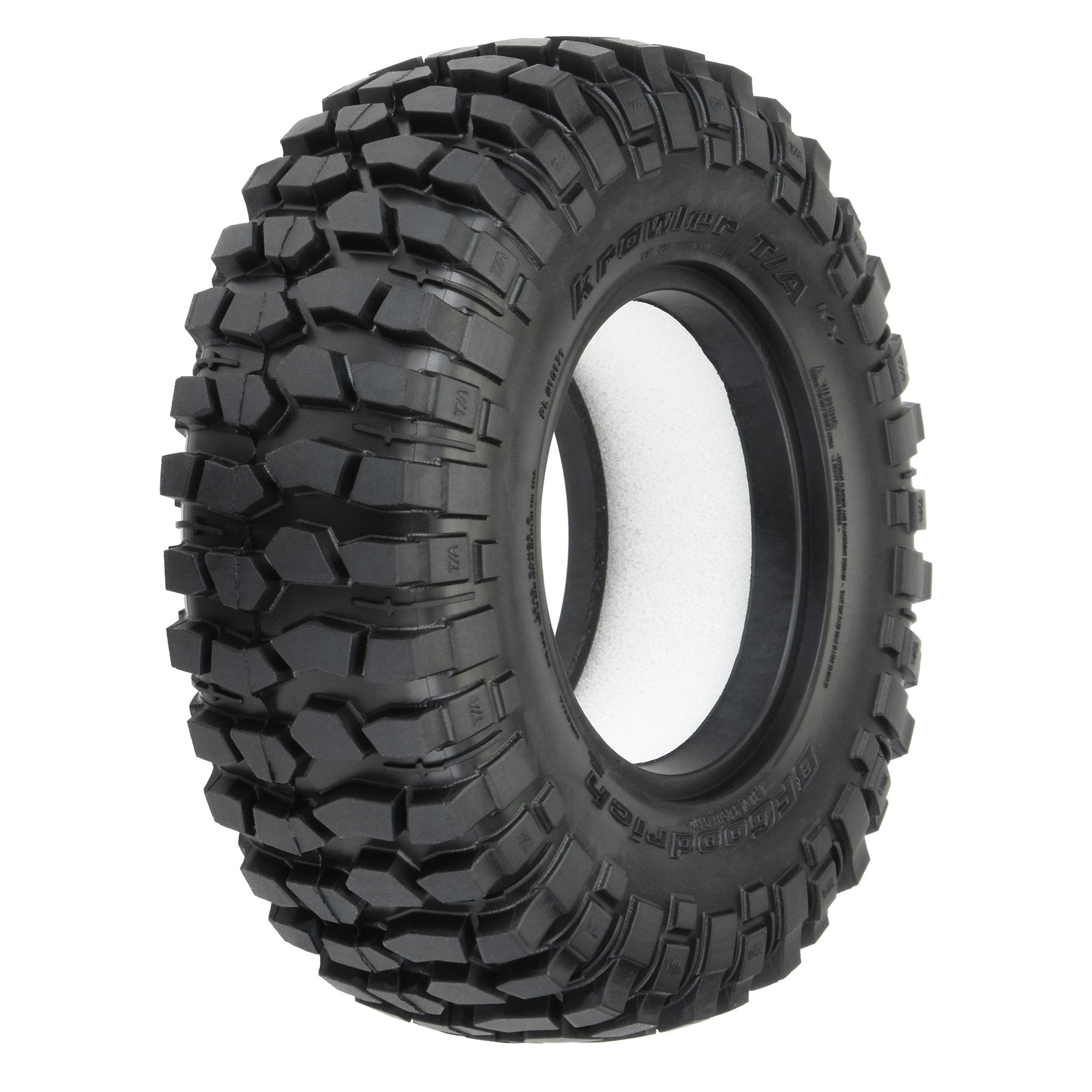 Pro-Line Racing 1/10 Class 0 BFG Krawler T/A KX Predator F/R 1.9" Crawler Tires (2)