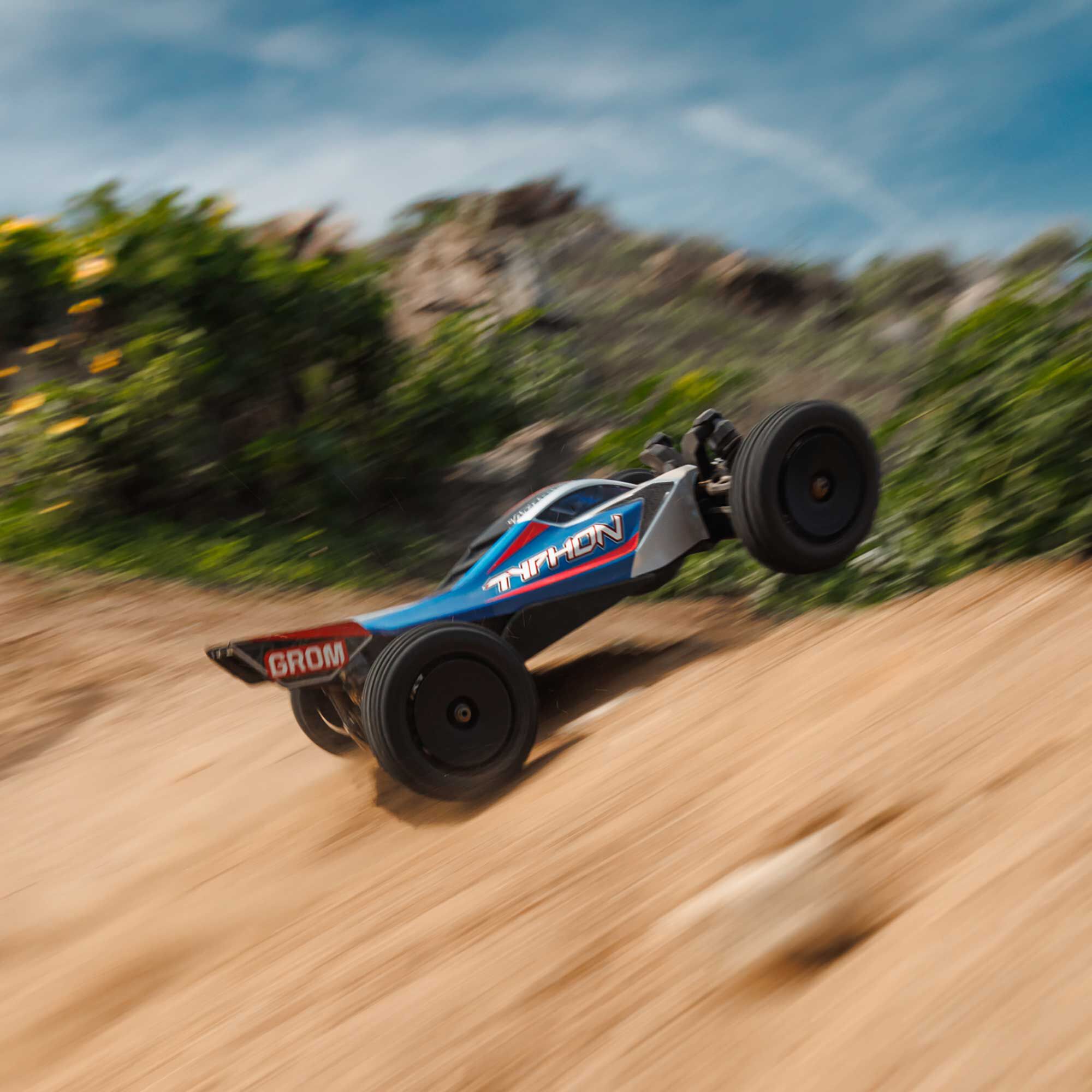 ARRMA 1/14 TYPHON GROM 4X4 RTR Brushed Buggy (Battery & Charger Included)