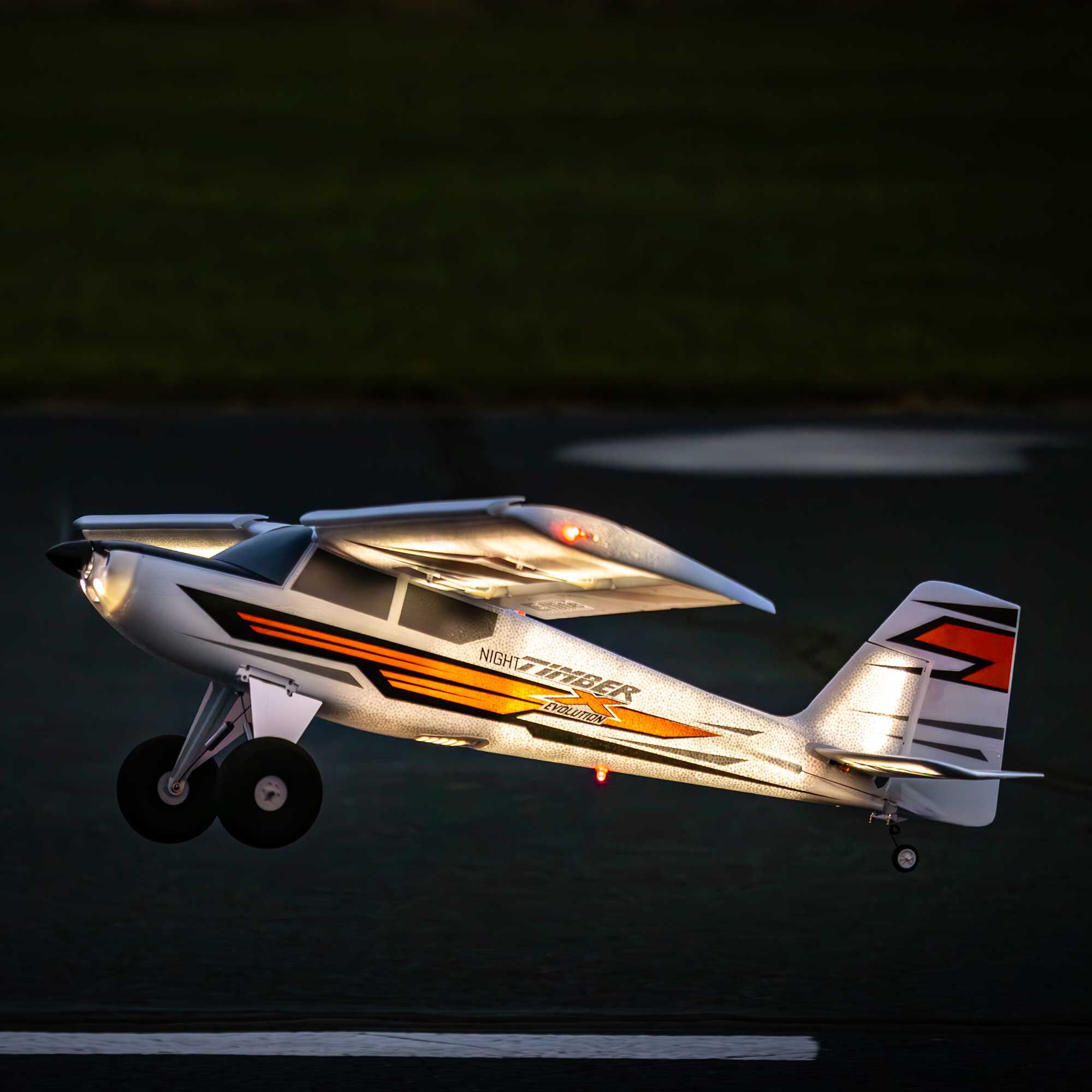 E-flite Night Timber X Evolution 1.2m BNF Basic with AS3X+ and SAFE Select