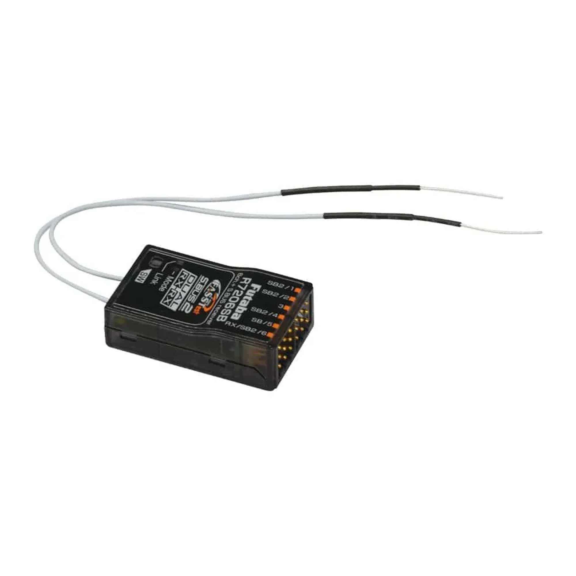 Futaba Systems R7206SB FASSTest 6-Channel/S.Bus/S.Bus2 Port Receiver w/Dual link