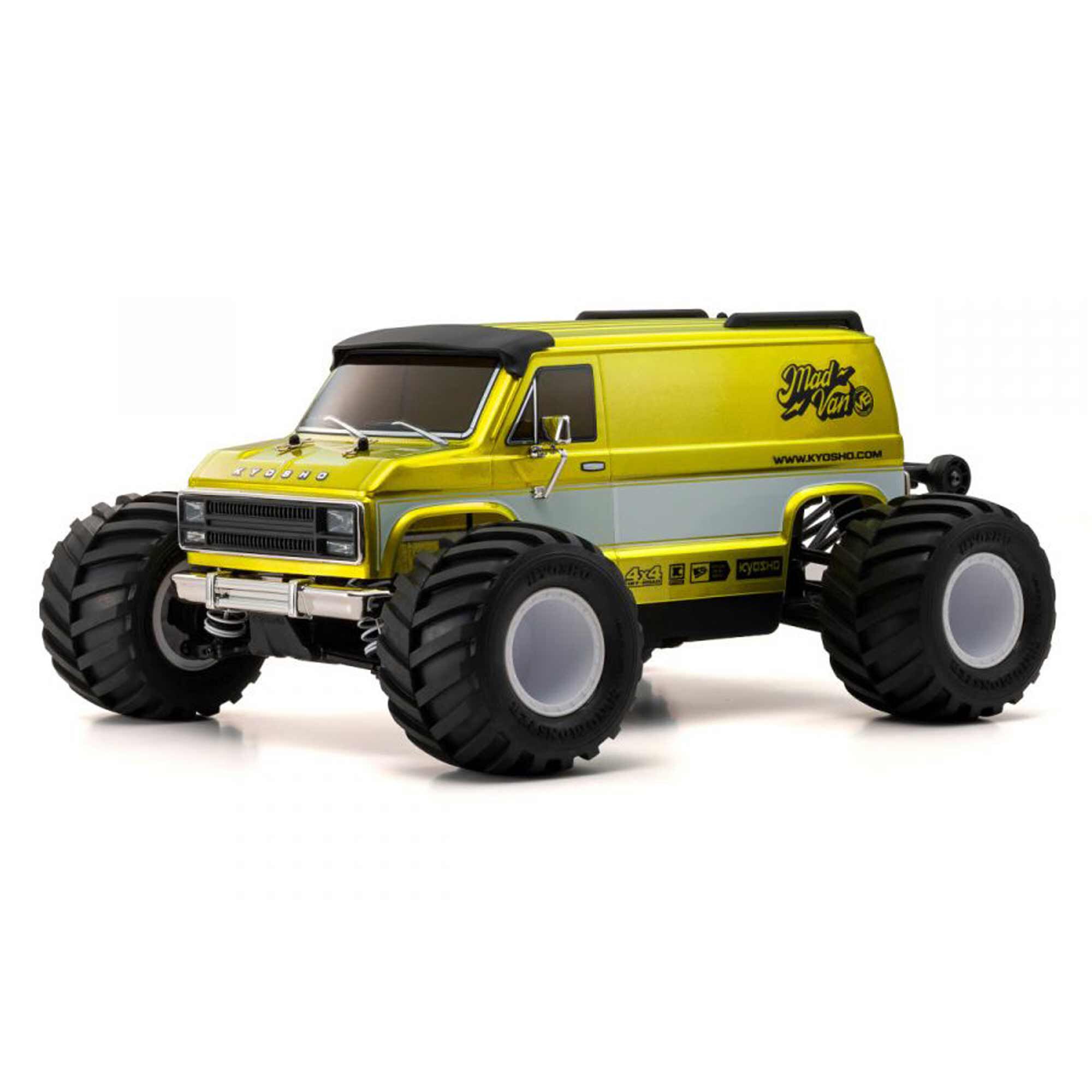 Kyosho 1/10 Mad Van Fazer Mk2 FZ02L-BT Brushless 4x4 Monster Truck RTR