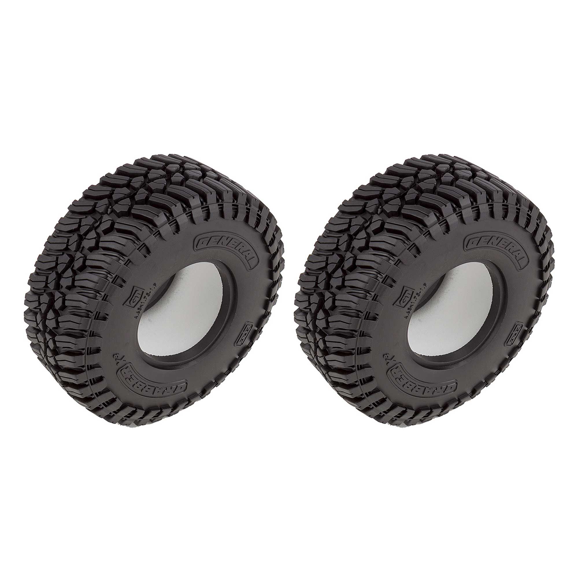 Team Associated 1/10 General Grabber X3 1.9" Rock Crawler Tire with Inserts (2)