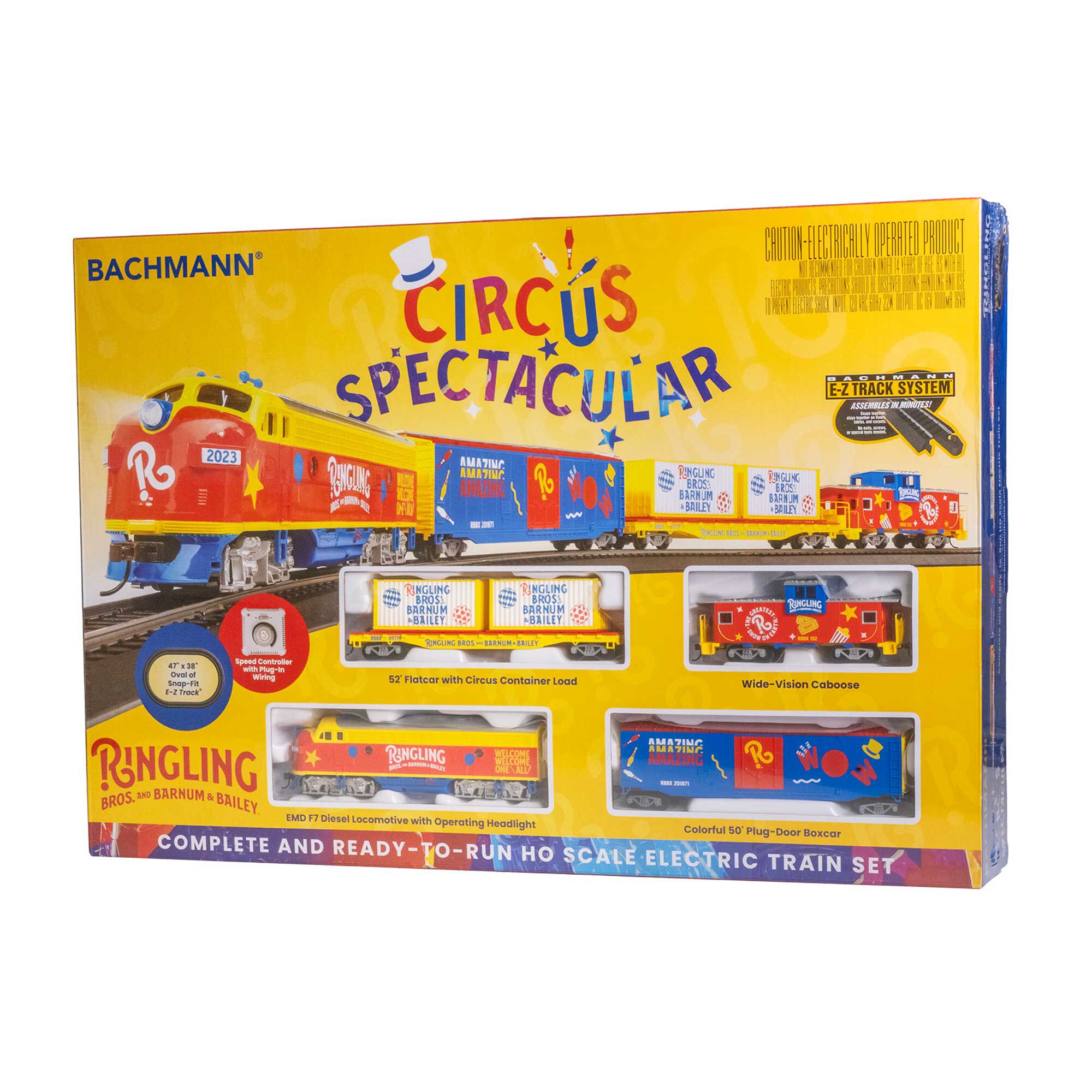 Bachmann Industries HO Ringling Bros. and Barnum & Bailey™ Circus Spectactular RTR Electric Train Set