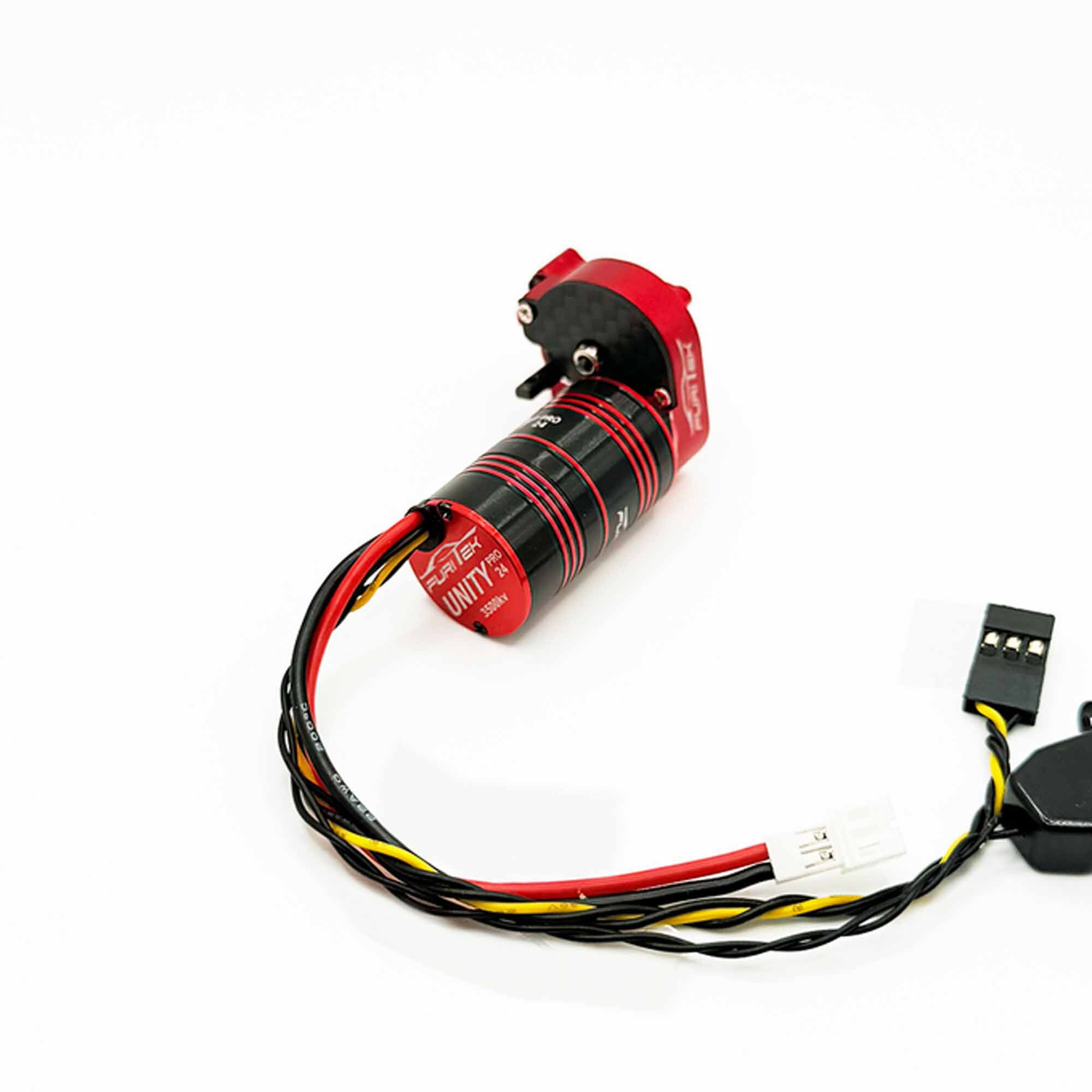 Furitek Furitek CRAWLCORE Waterproof Combo – UNITY24 PRO (2-in-1 ESC & Motor) & Micro Stellar Transmission – for SCX24