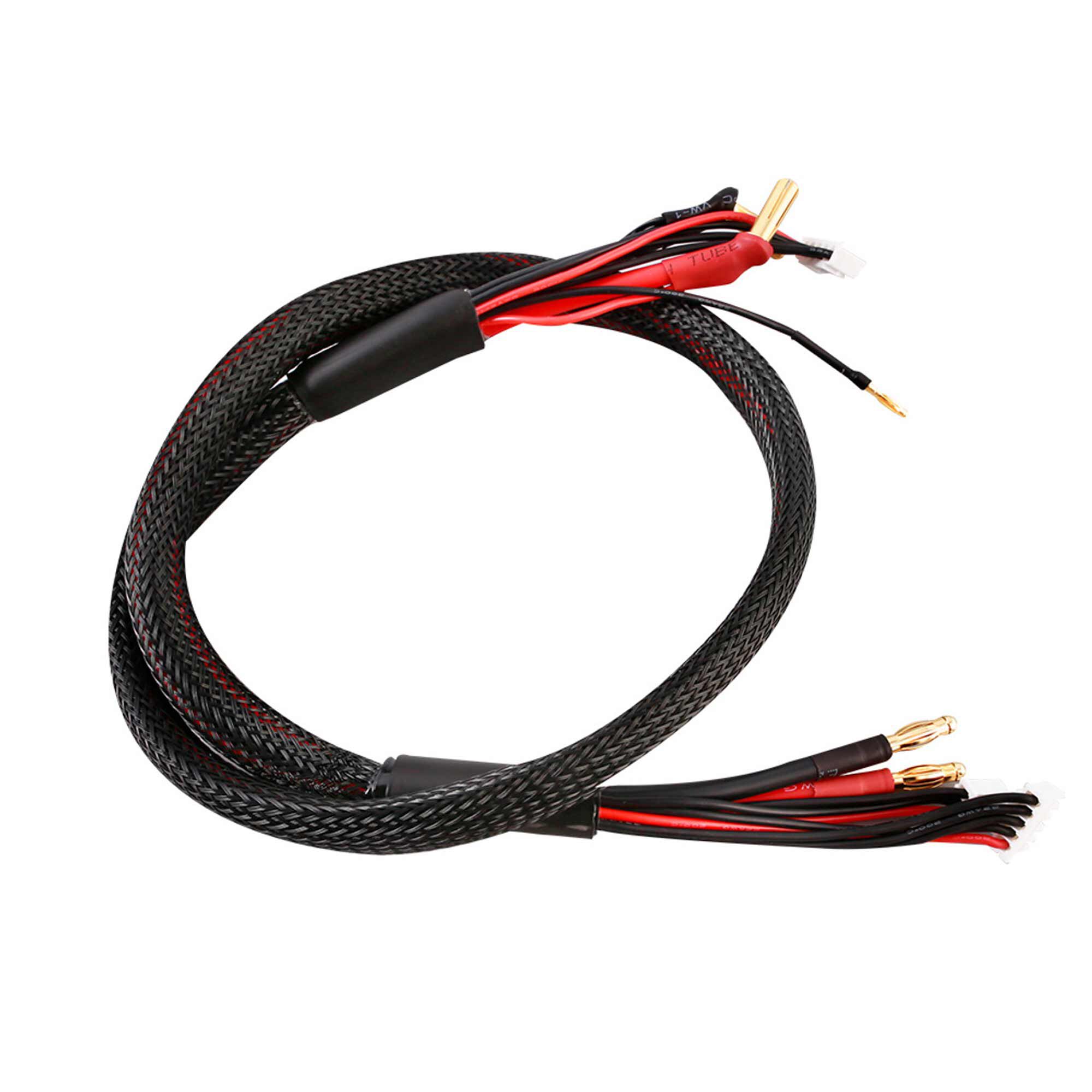 Gens ace 2S / 4S Charge Cable: 5mm battery bullet with 4.0mm bullet Connector to the charger