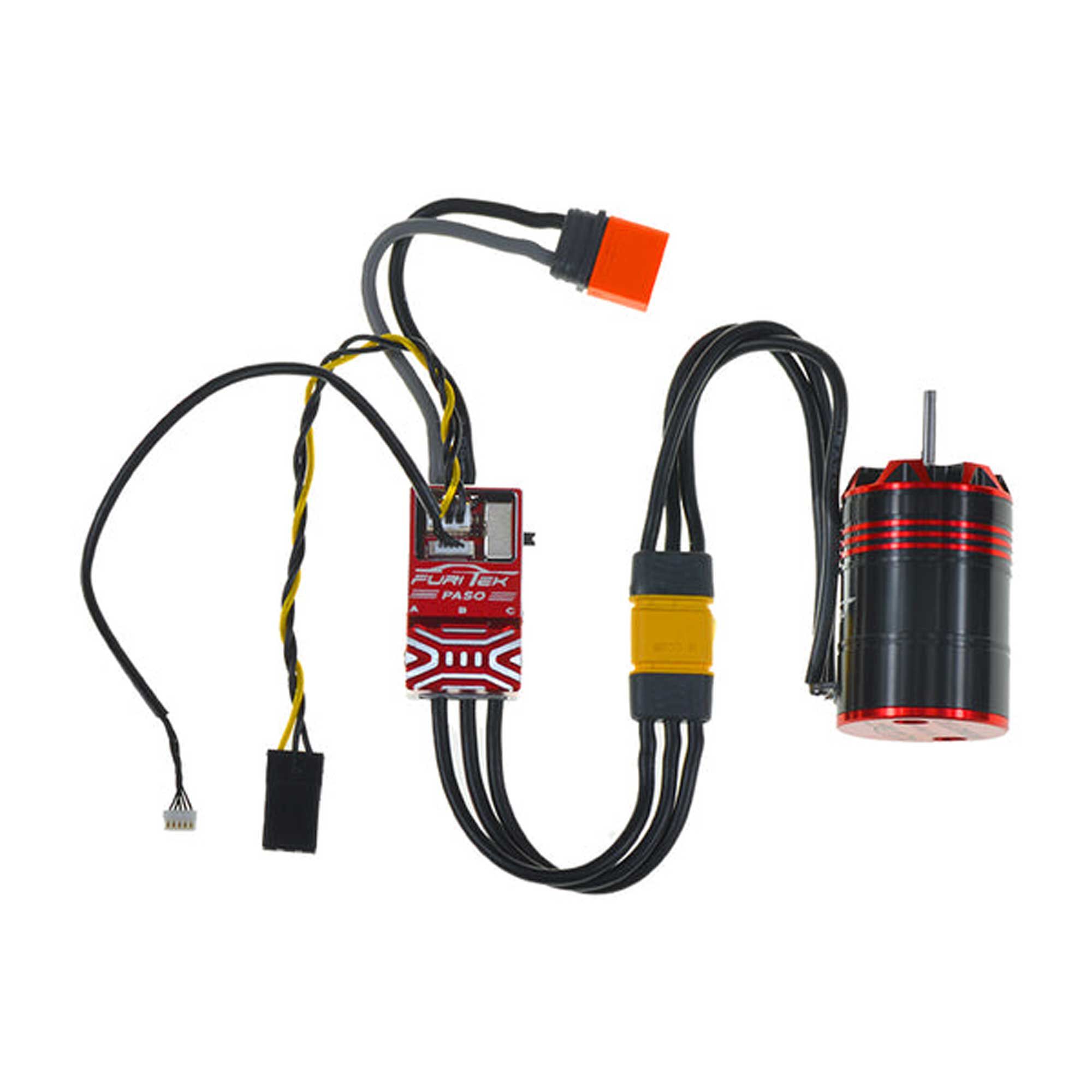 Furitek Scorpion Power Combo: Paso Brushless ESC & Kinetic 5600KV Motor