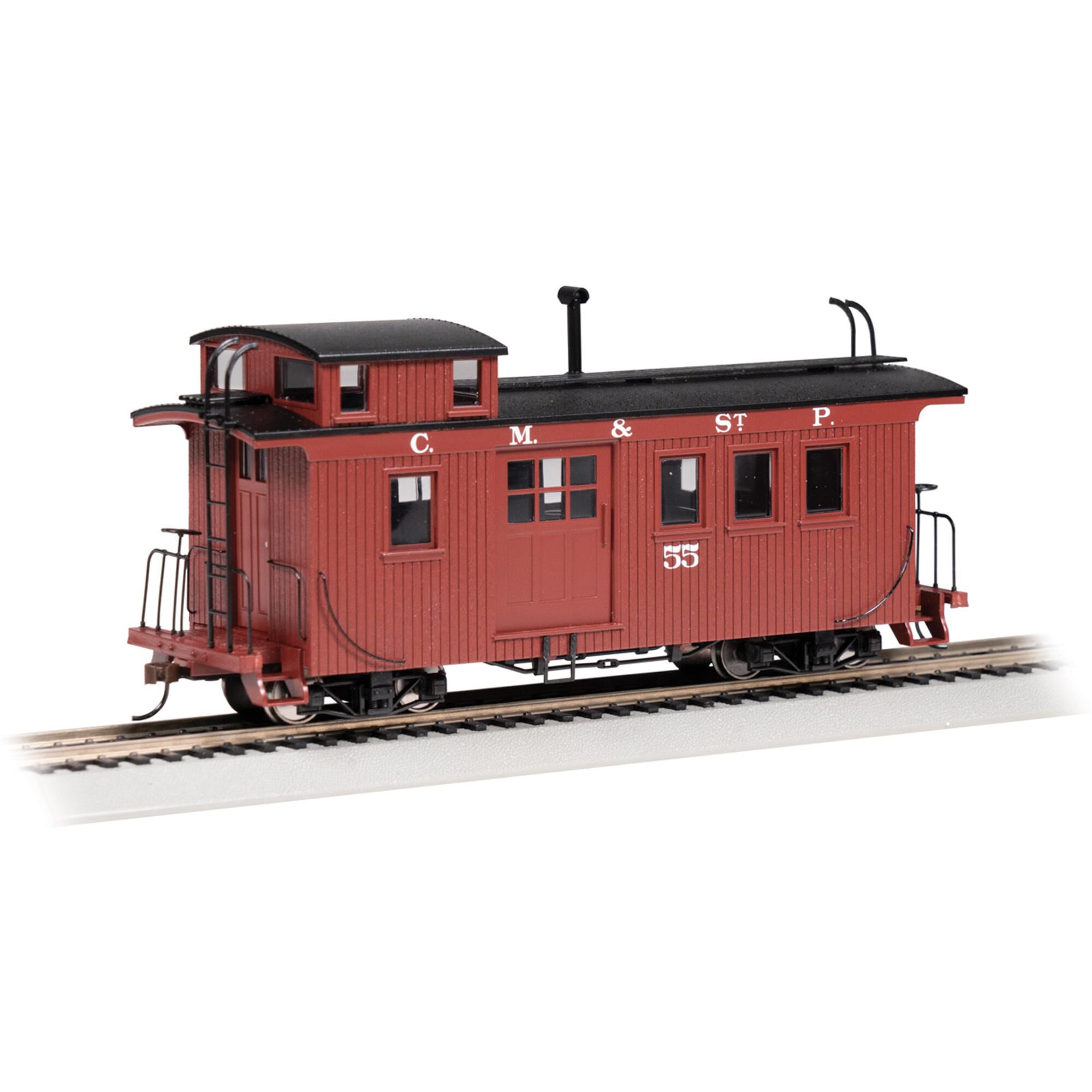Bachmann Industries On30 Spectrum Wood-Side Caboose Bellvue & Cascade 55