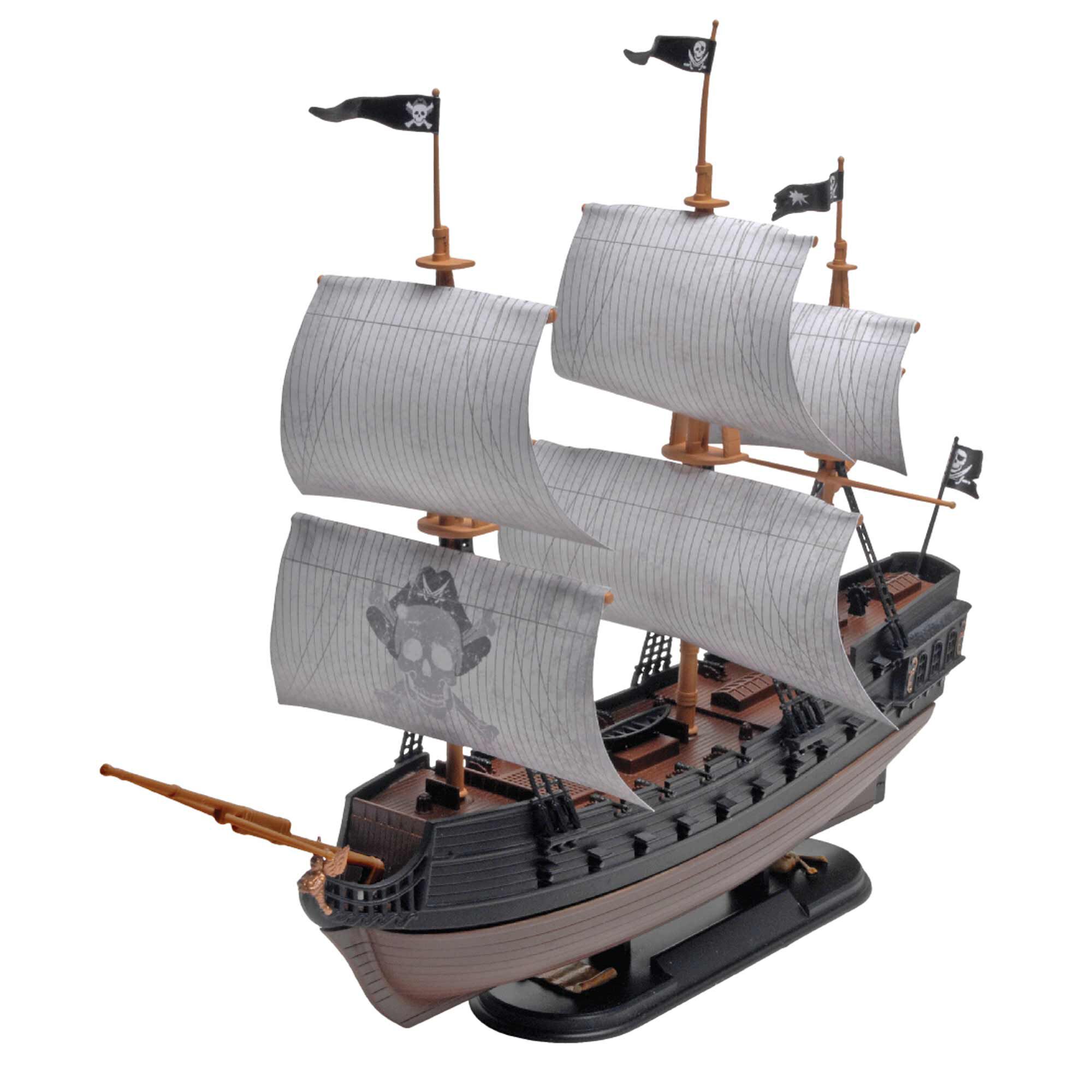 CARRERA REVELL OF AMERICAS INC 1/35 The Black Diamond Pirate Ship "Easy-Click"