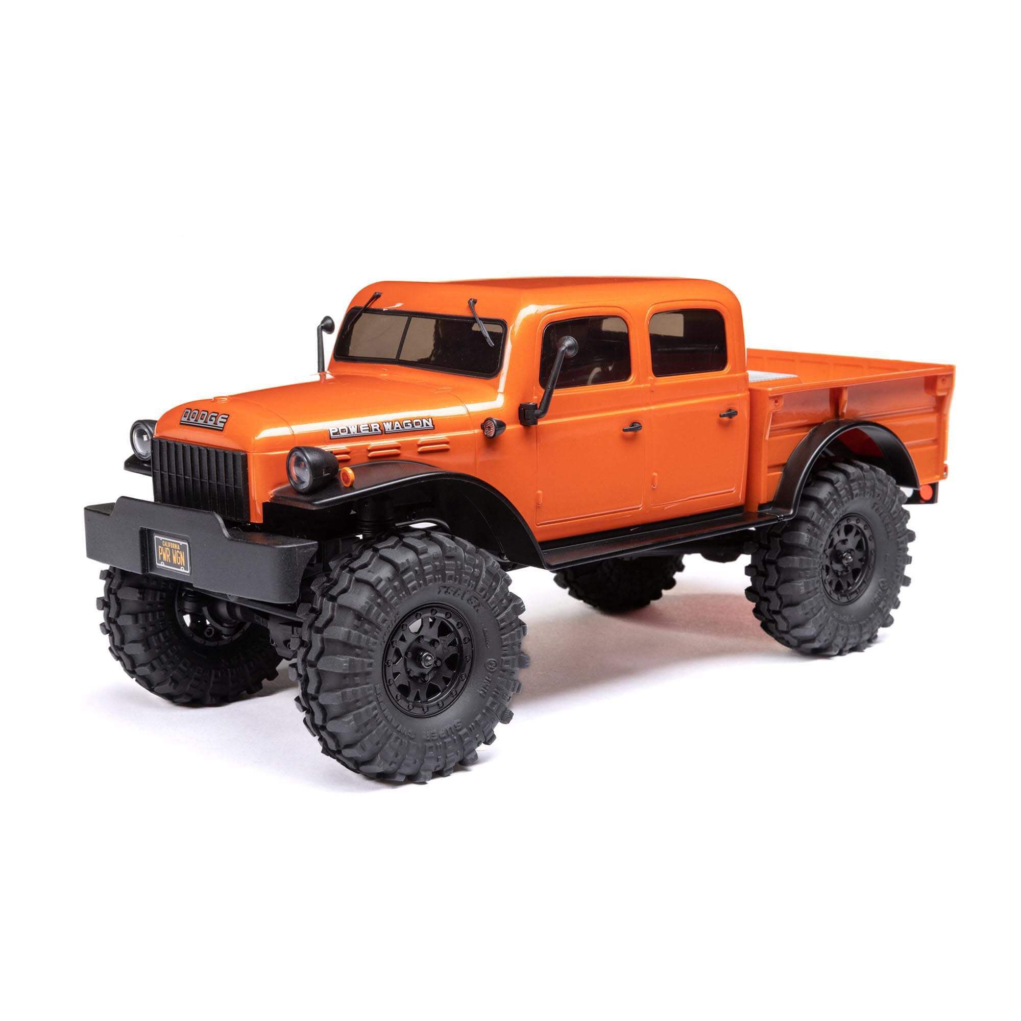 Axial 1/24 SCX24 Dodge Power Wagon 4X4 RTR Brushed Rock Crawler (Battery & Charger Included)
