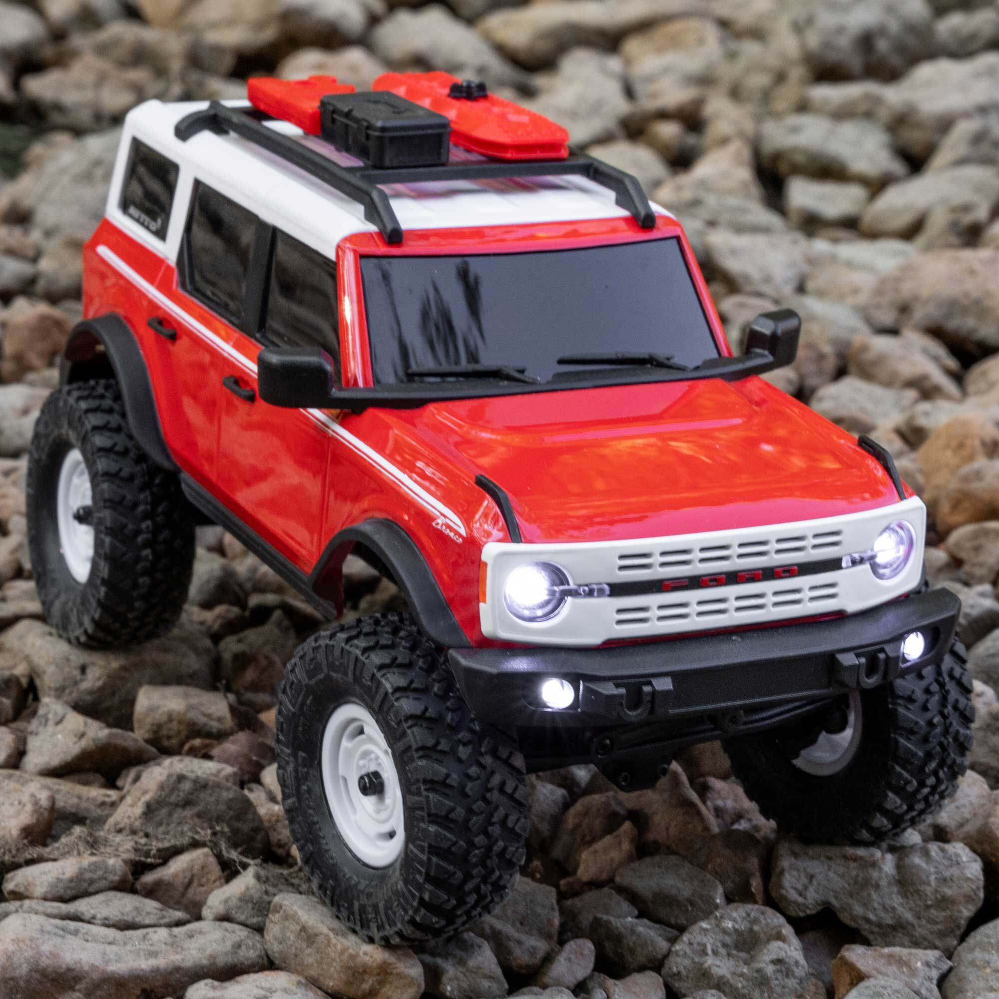 Axial 1/24 SCX24 Ford Bronco Heritage Edition 4X4 RTR Brushed Rock Crawler (Battery & Charger Included)