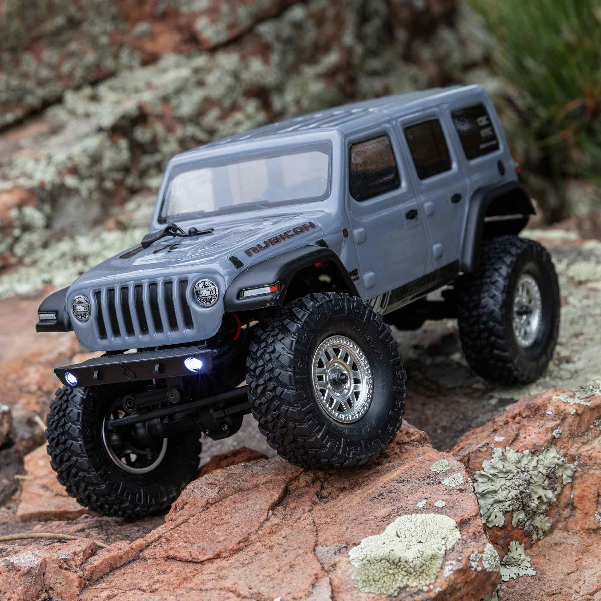 Axial 1/24 SCX24 2019 Jeep Wrangler JLU CRC 4X4 RTR Brushed Rock Crawler (Battery & Charger Included)