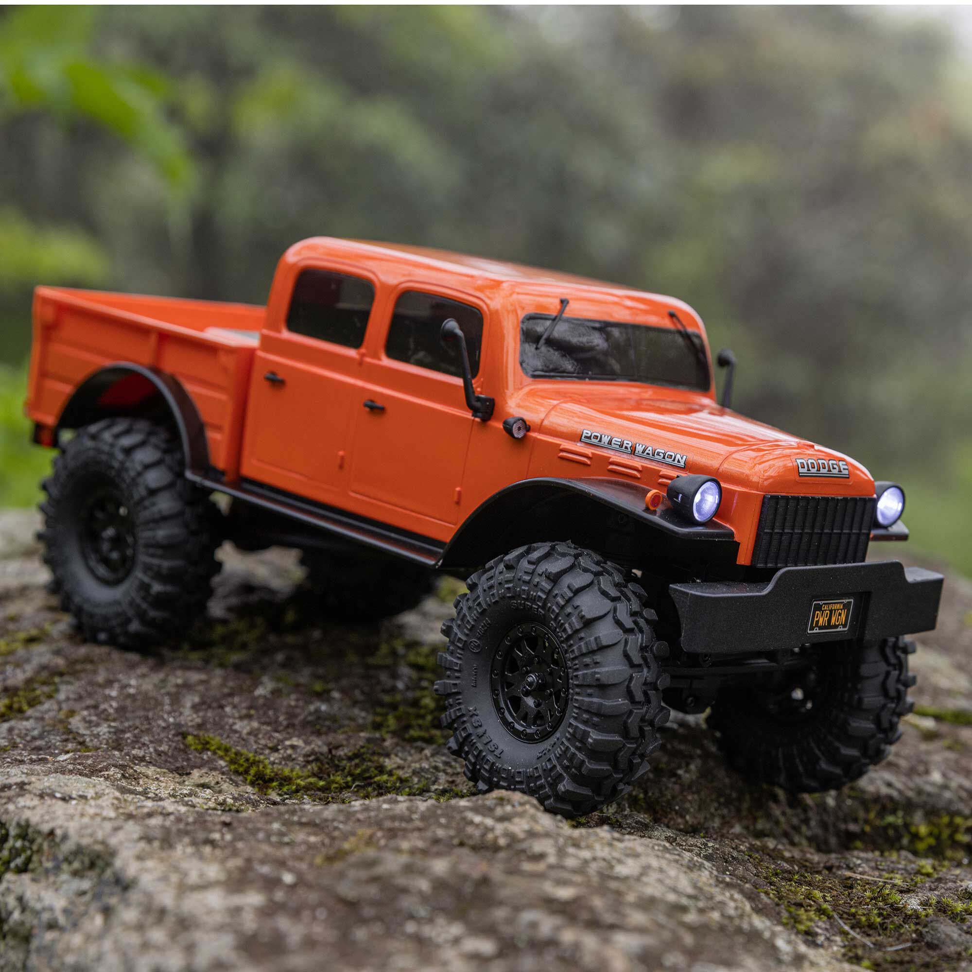 Axial 1/24 SCX24 Dodge Power Wagon 4X4 RTR Brushed Rock Crawler (Battery & Charger Included)