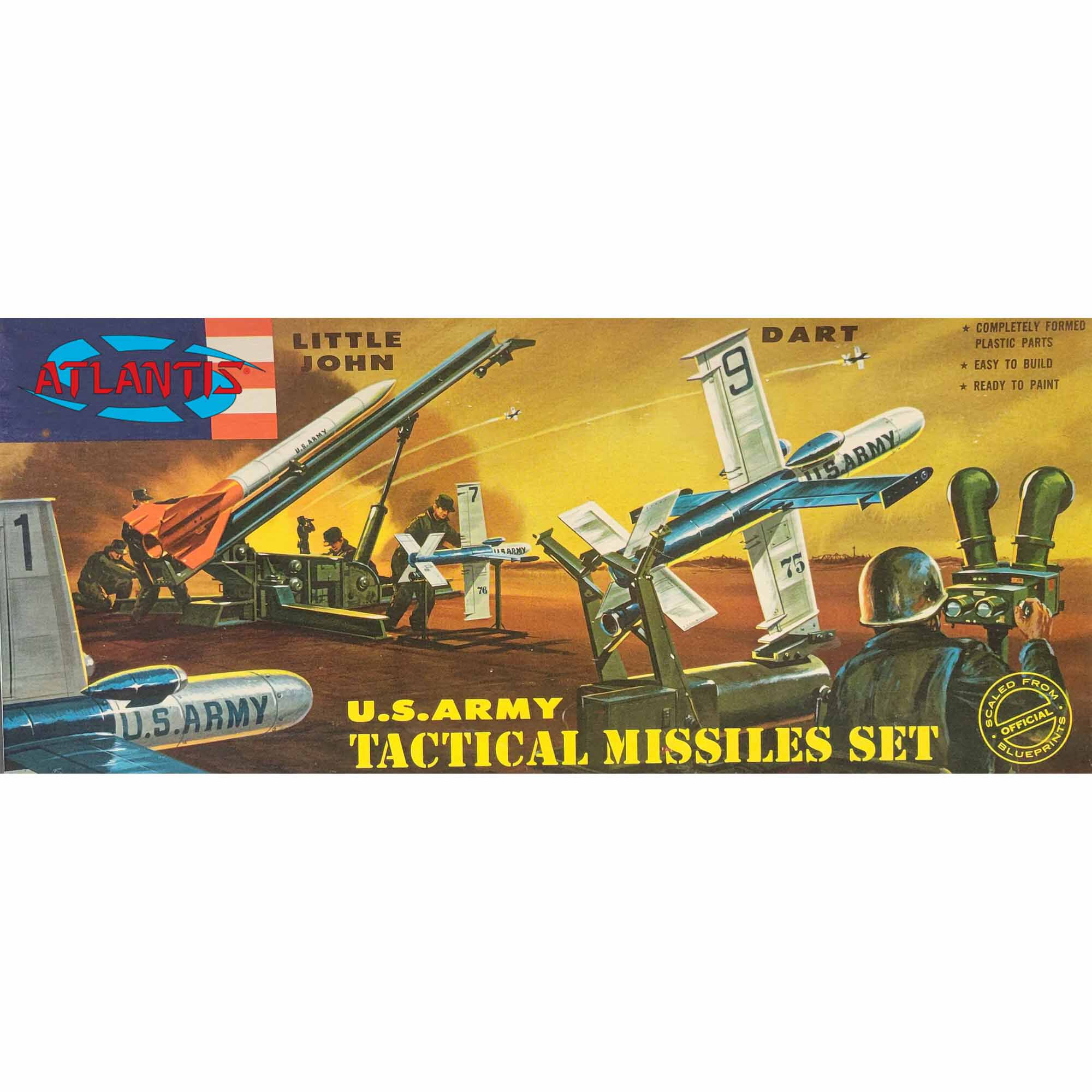 ATLANTIS TOY & HOBBY INC. Tactical Missile Set Little John and Dart Model Kit