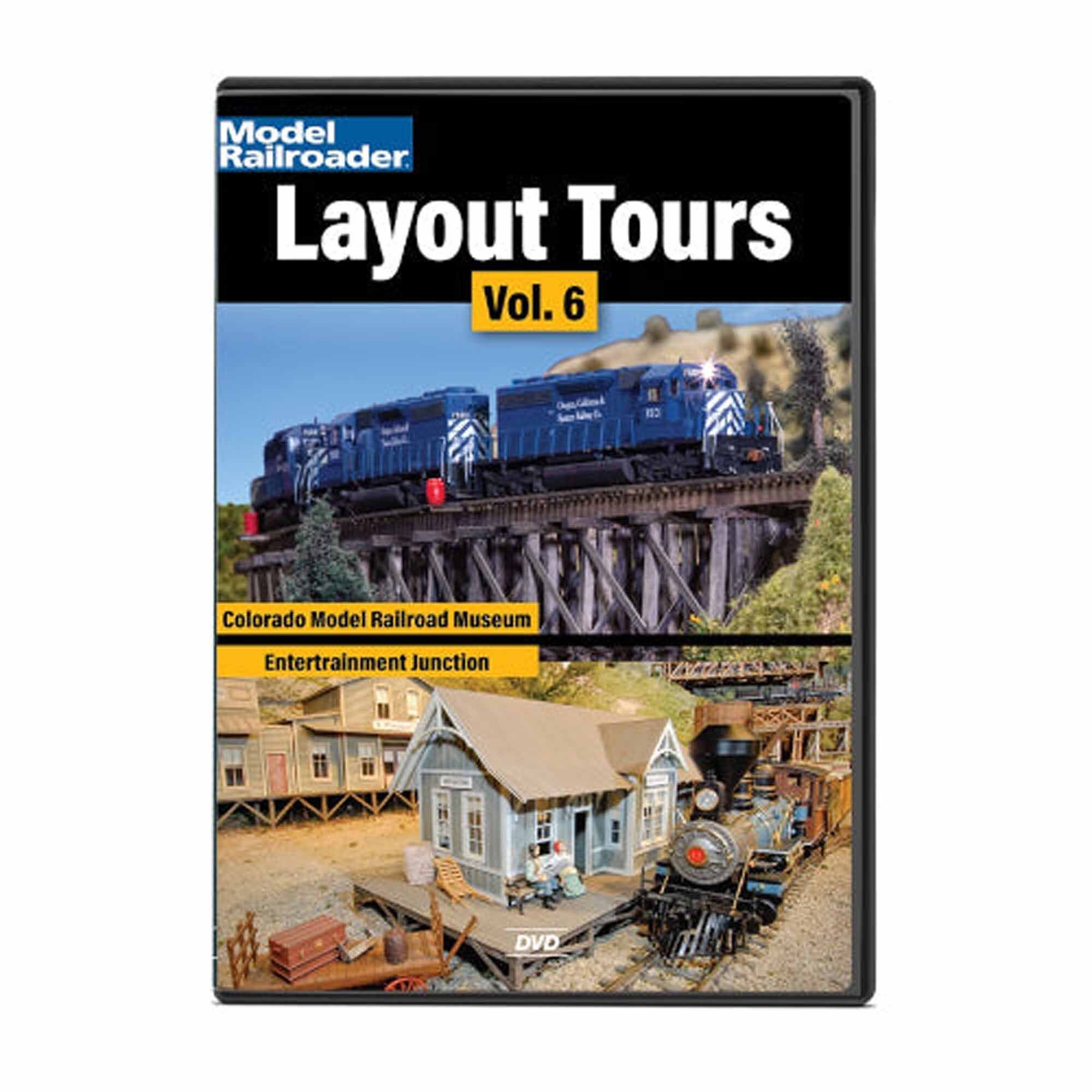 Kalmbach Publishing Co. Layout Tours Vol. 6: CO RR Museum & Ent. Junction DVD