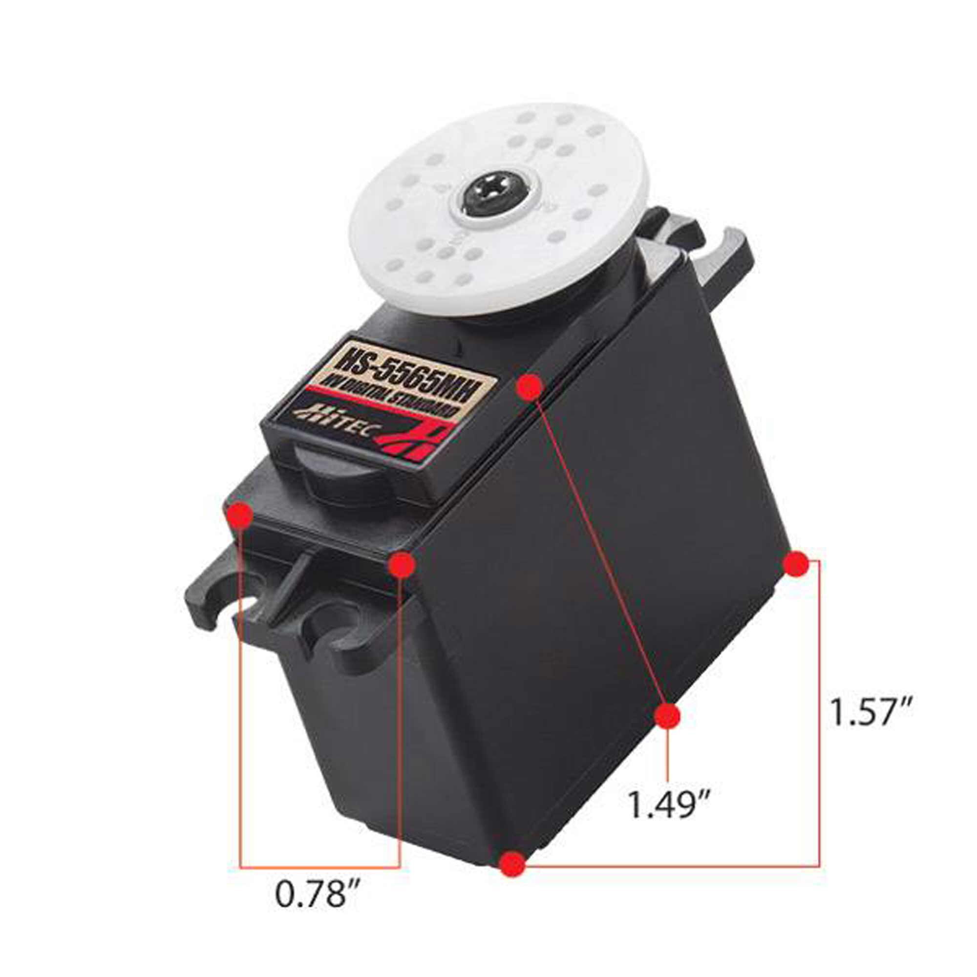 Hitec RCD Inc. HS-5565MH Standard Digital HV High Speed Metal Gear Servo