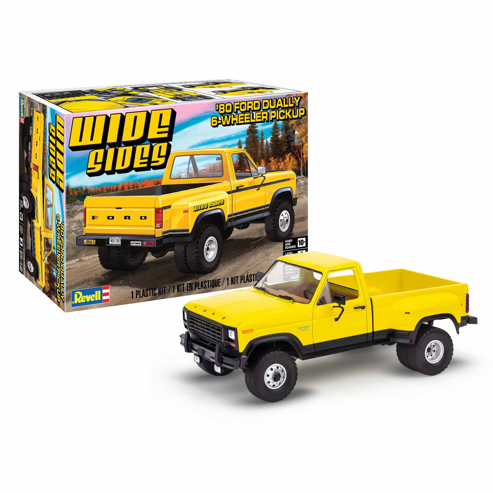 CARRERA REVELL OF AMERICAS INC 1/25 1980 Ford Dually Wide-Side Pickup Truck Model Kit